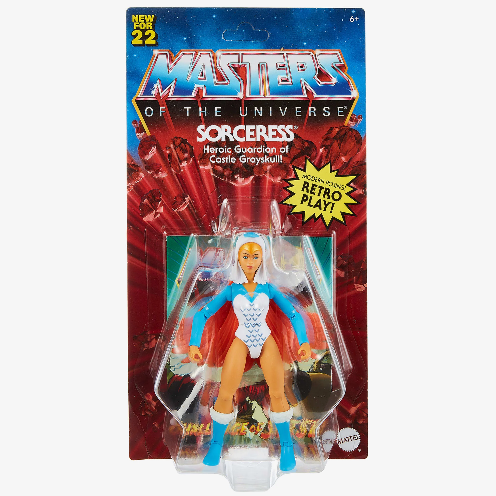 Mattel Creations Masters of the Universe Origins Sorceress Collector Action Figure with Accessory