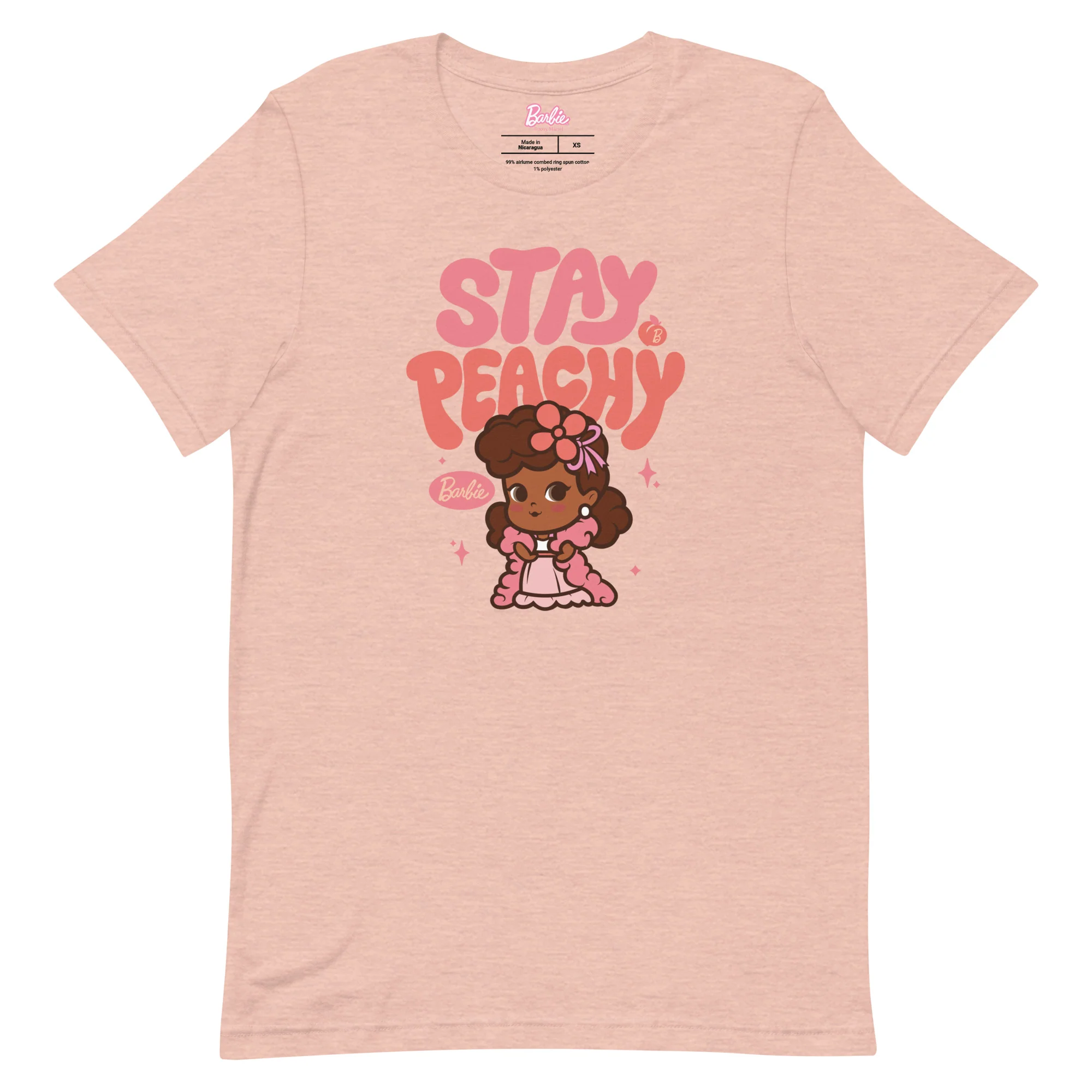 Mattel Creations Barbie Stay Peachy Cutie Peach T-Shirt