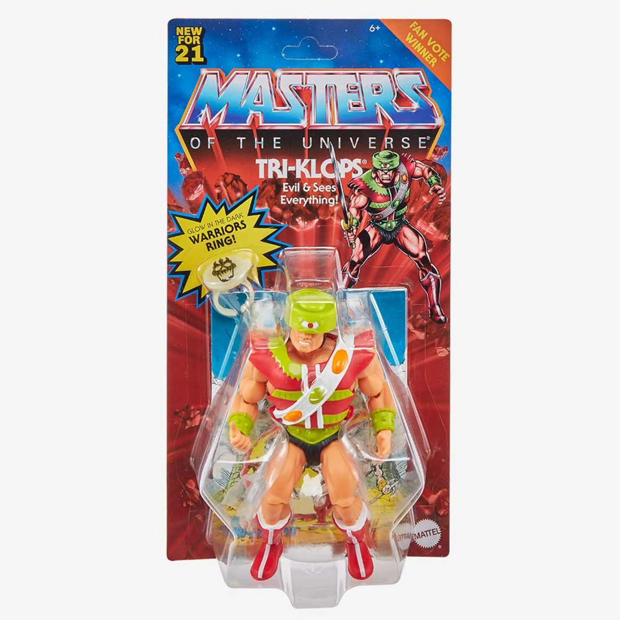 Mattel Creations Masters of the Universe Origins Fan's Choice Tri-Klops Action Figure