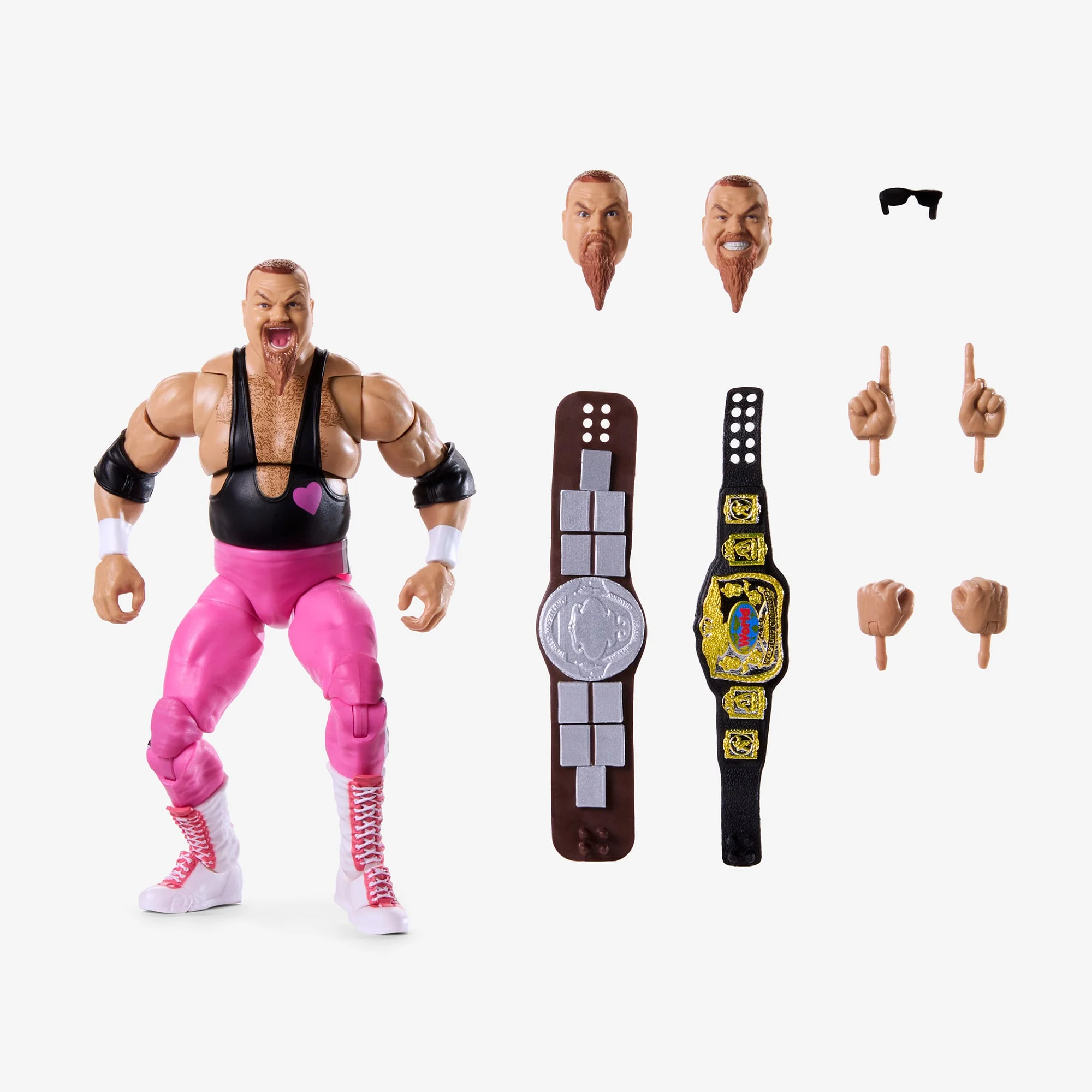 Mattel Creations WWE Coliseum Collection Hart Foundation Action Figure 2-Pack