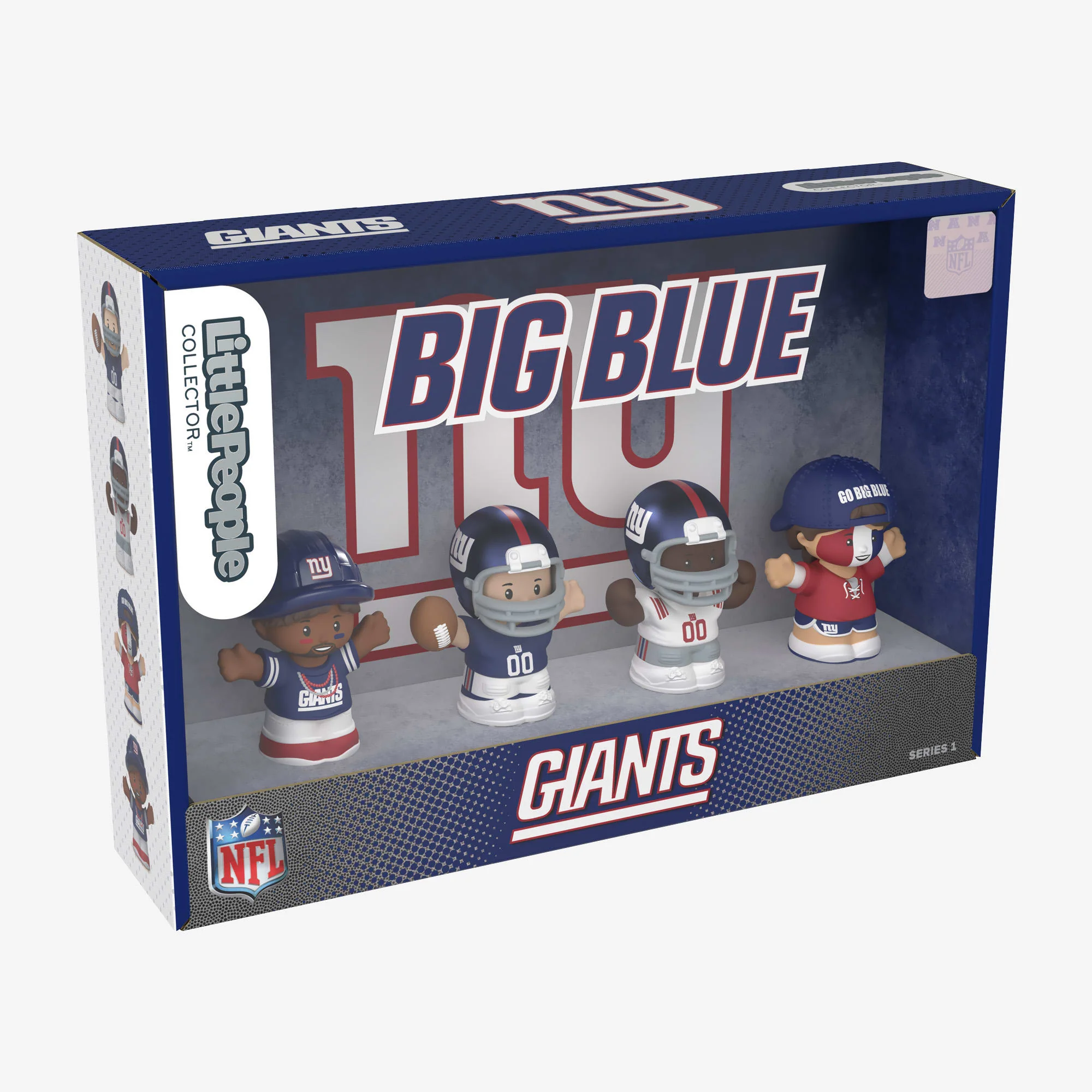 Mattel Creations Little People Collector x NFL New York Giants Set