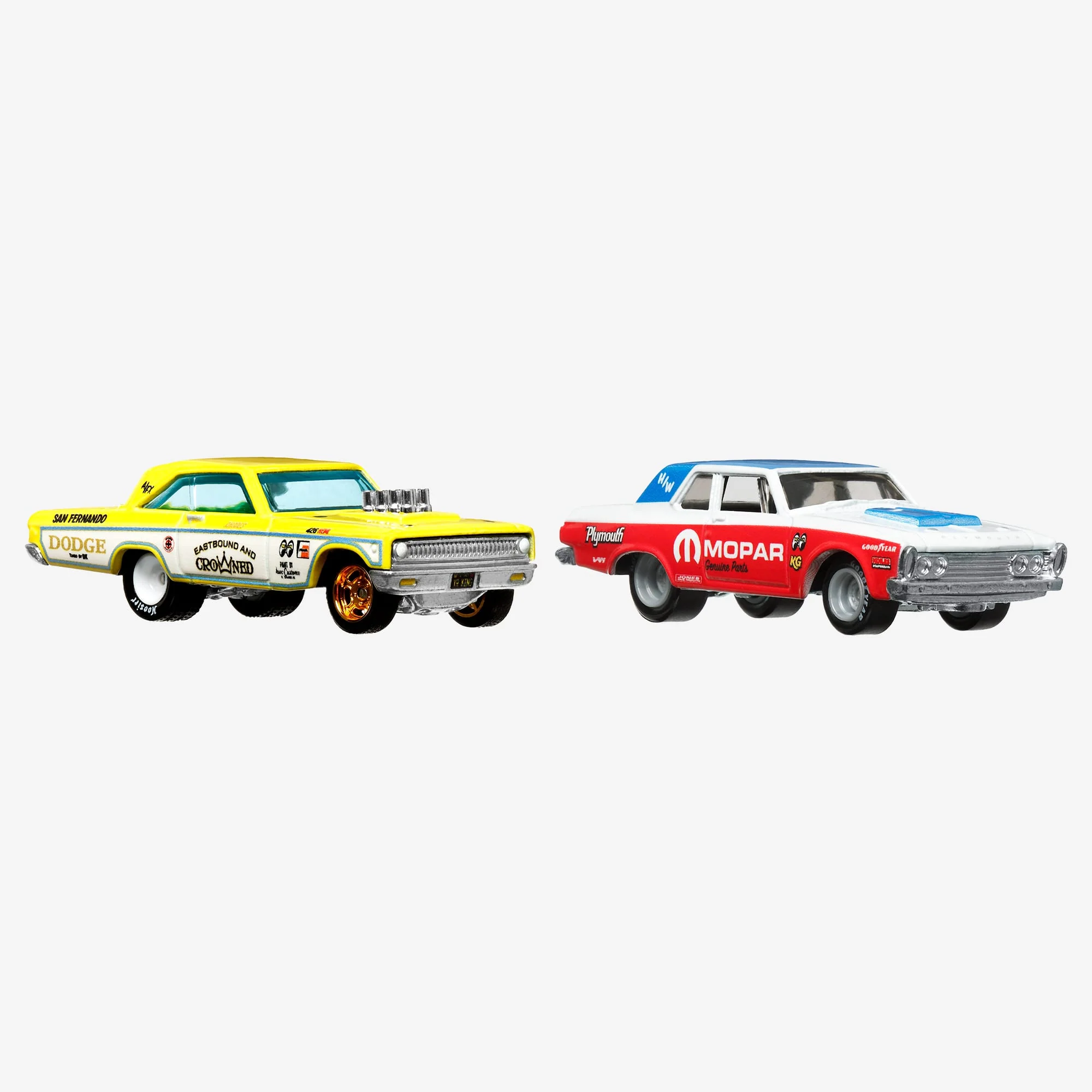 Mattel Creations Hot Wheels Premium Car Culture 2-Pack, Belvedere and Coronet