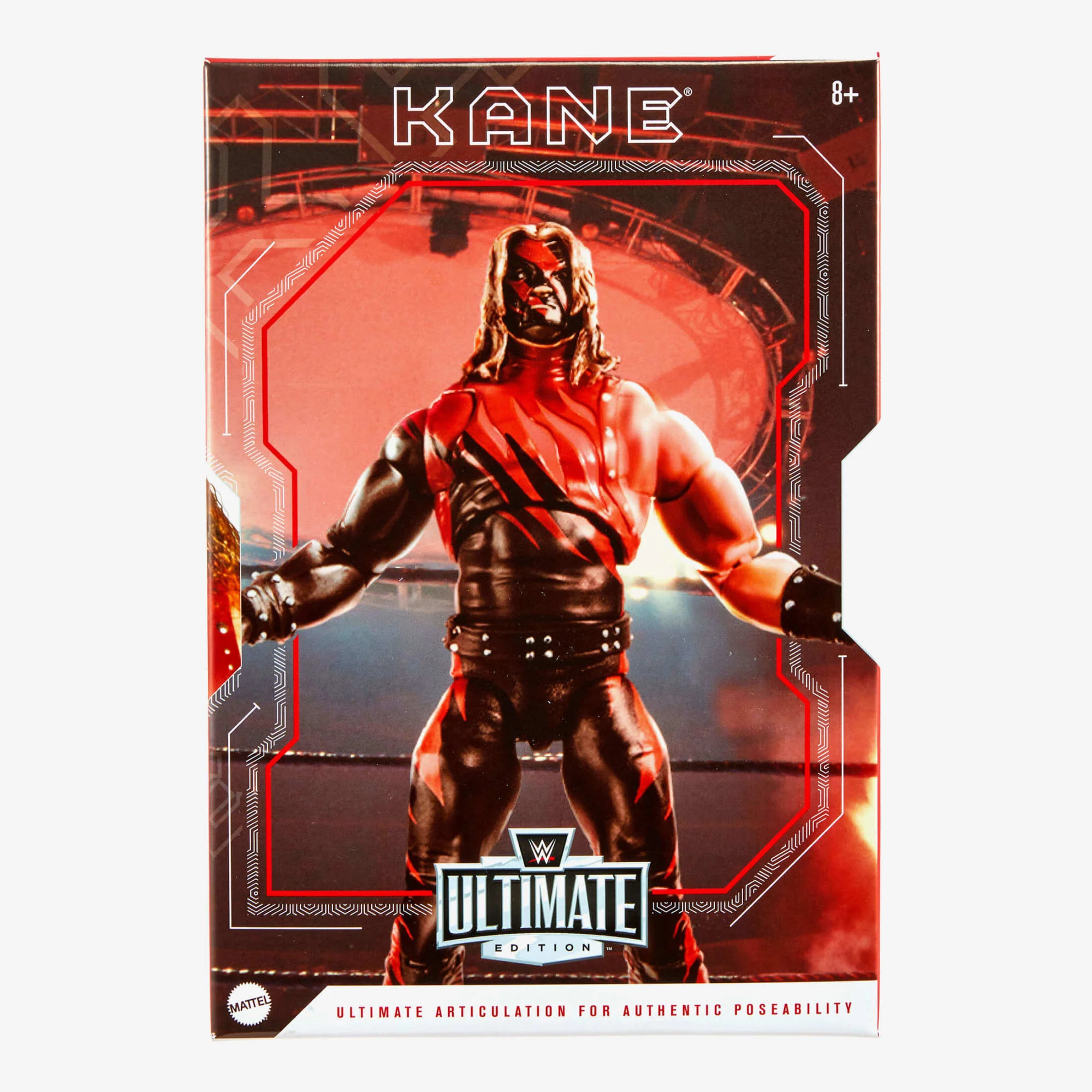 Mattel Creations WWE Ultimate Edition Attitude Era Ring and Kane Figure