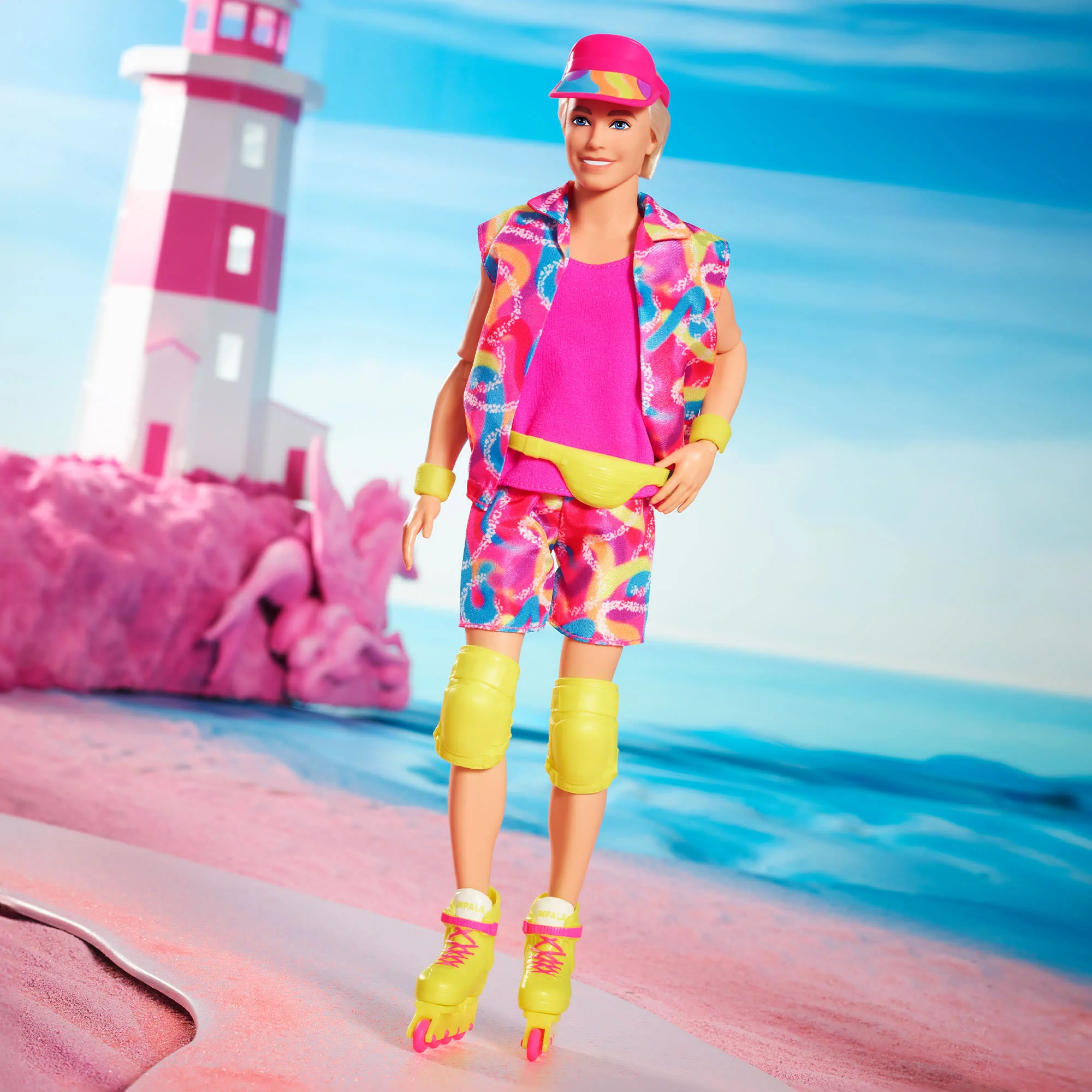 Mattel Creations Ken Doll in Inline Skating Outfit – Barbie The Movie