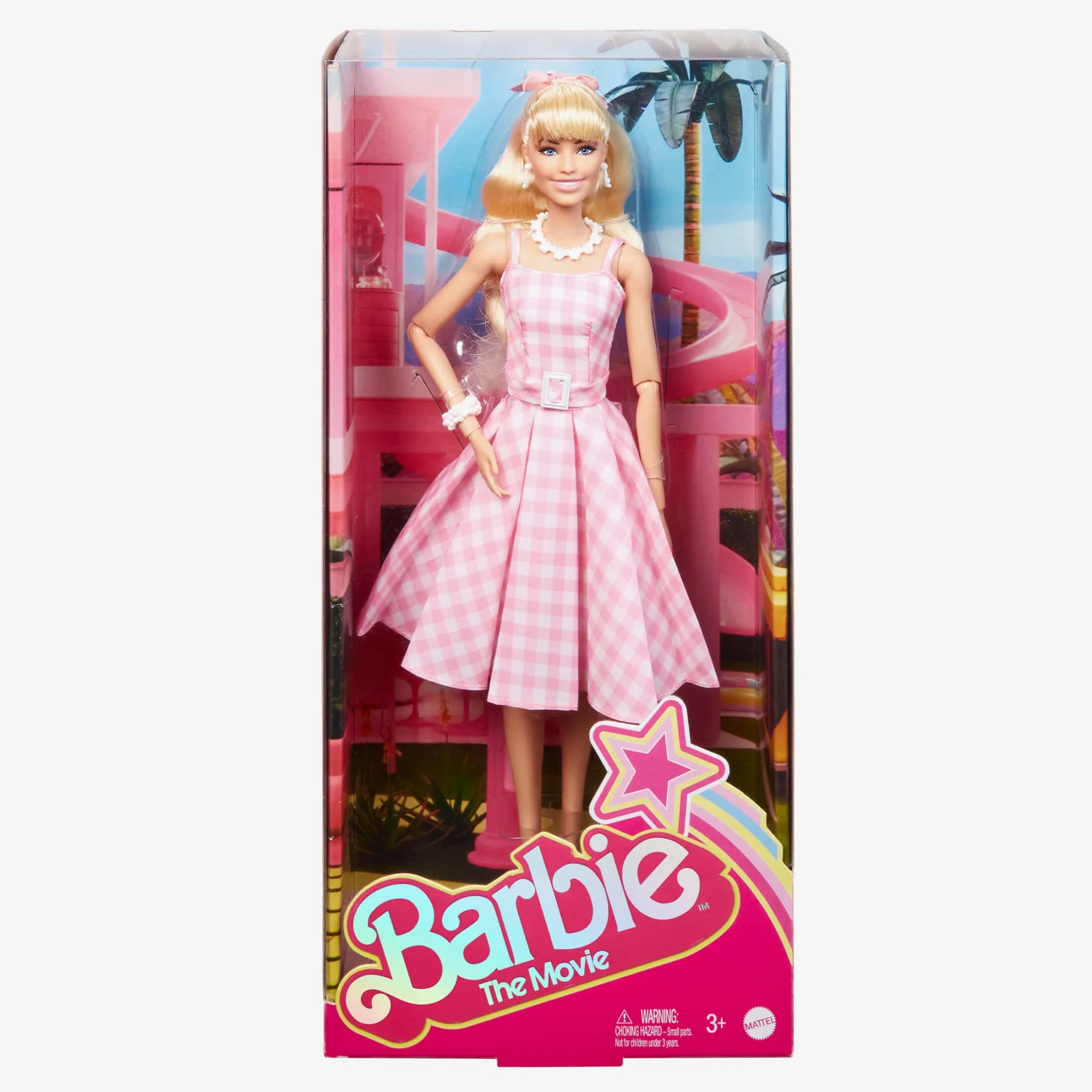 Mattel Creations Barbie in Pink Gingham Dress – Barbie The Movie