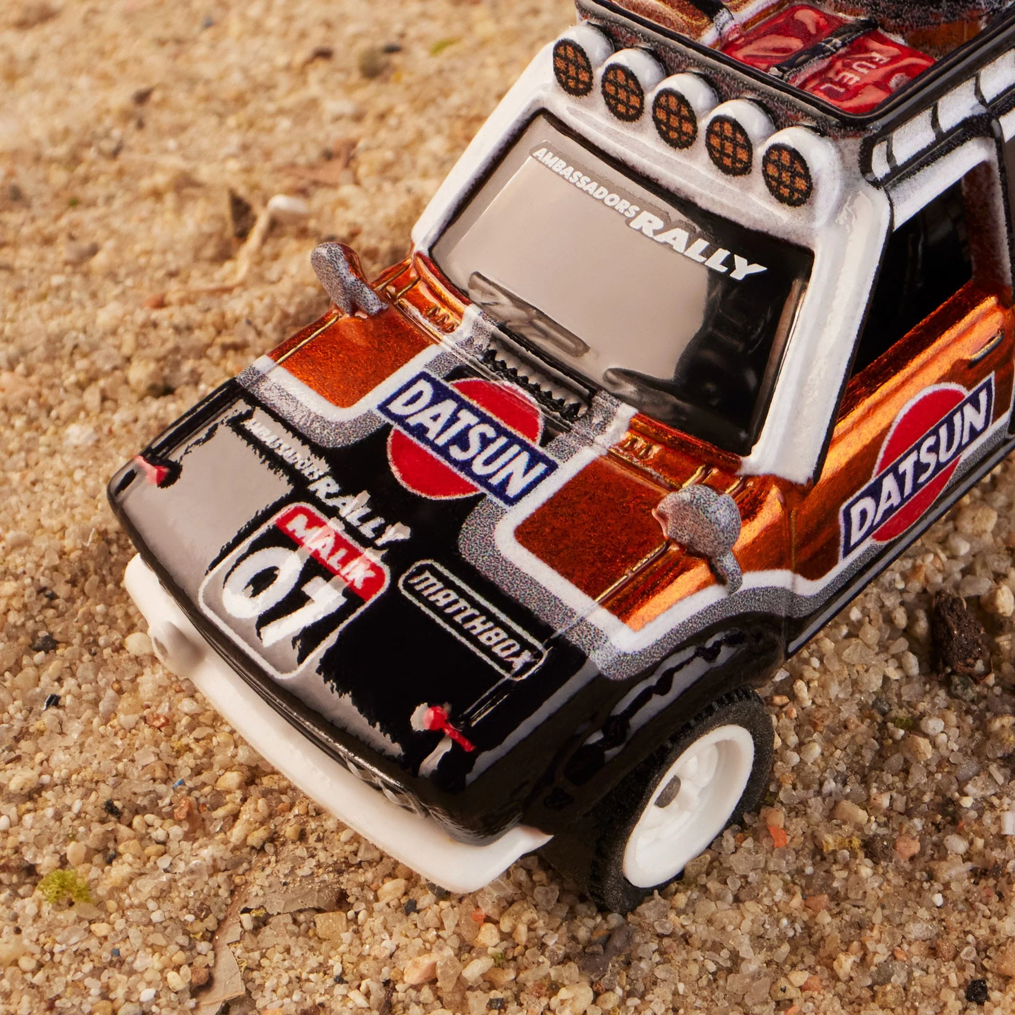 Mattel Creations Matchbox 1970 Datsun 510 Rally