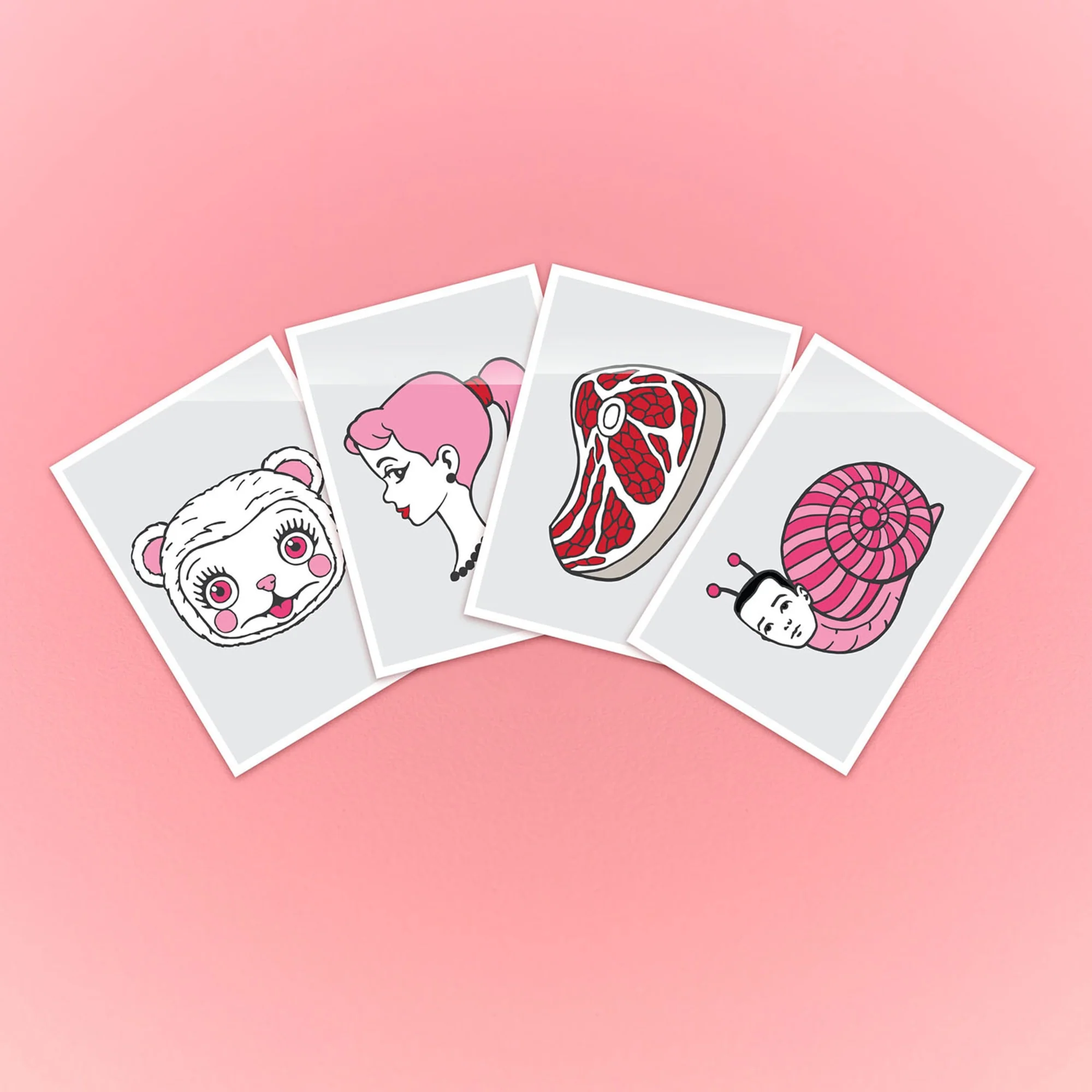 Mattel Creations Mark Ryden x Barbie Postcards