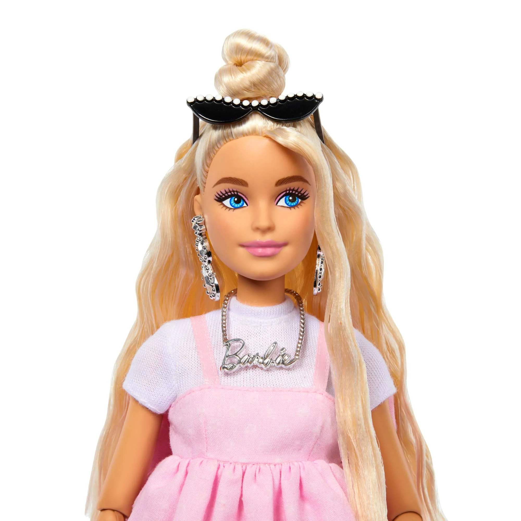 Mattel Creations Barbie Deluxe Style Doll #3 in Pastel Pink Barbiecore Dress