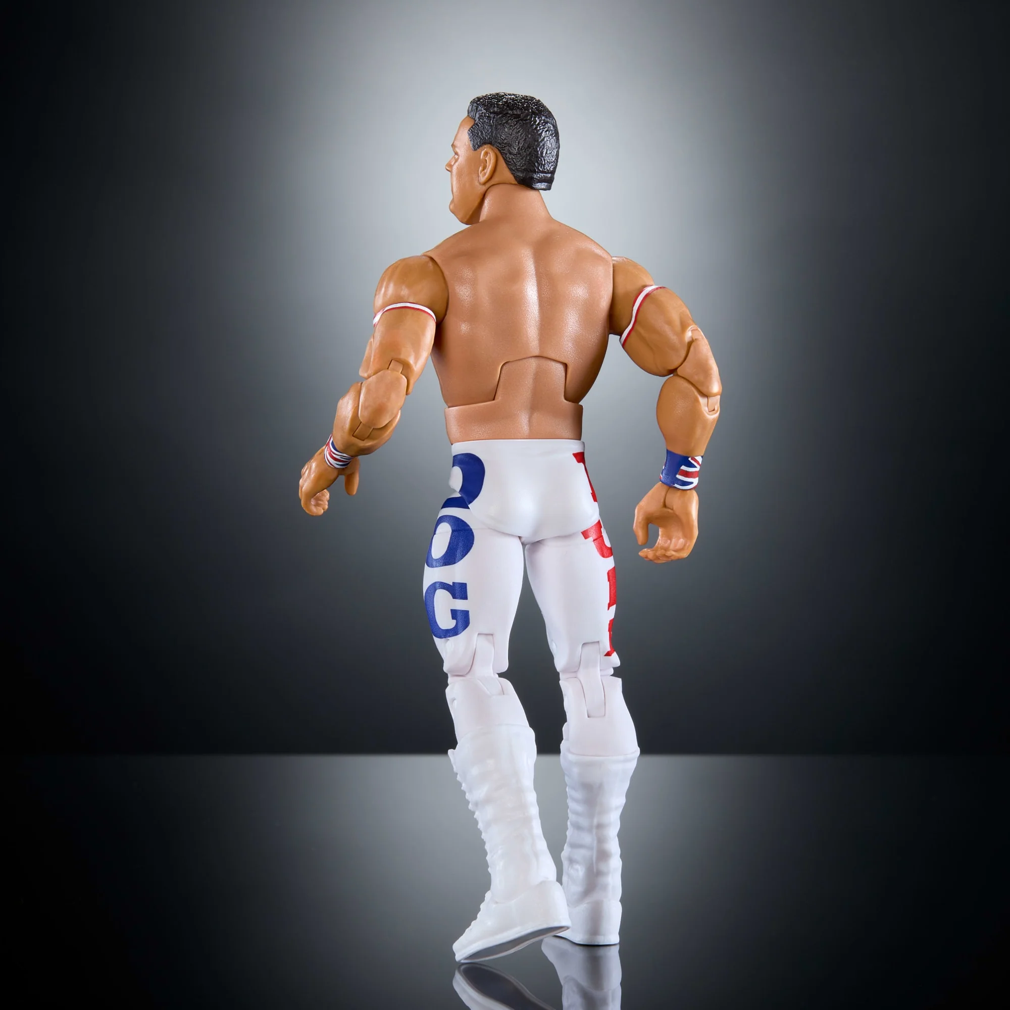 Mattel Creations WWE Elite Collection Monday Night War British Bulldog Action Figure & Plus Golga Build-A-Figure Parts