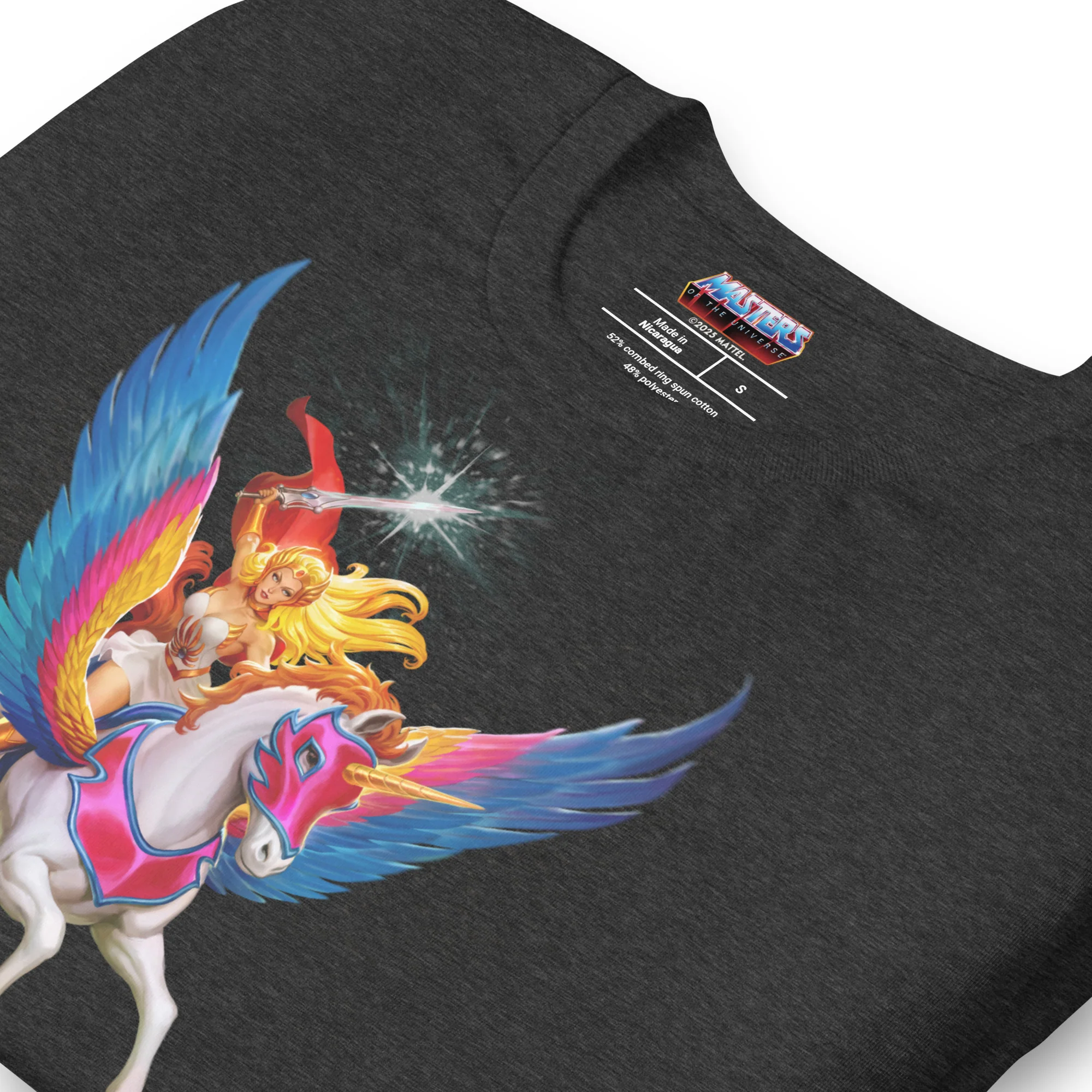 Mattel Creations Masters of the Universe She-Ra Grey T-Shirt