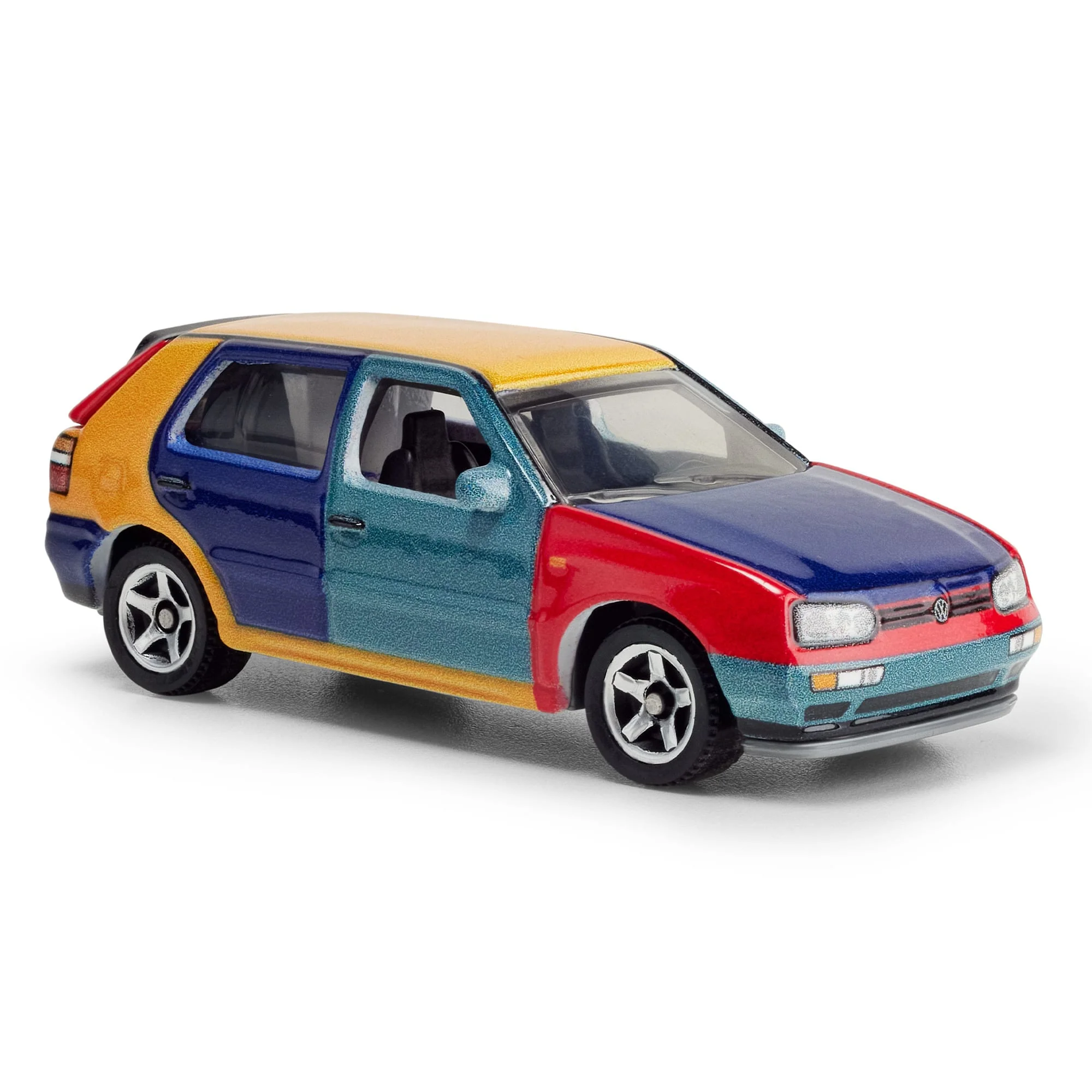 Mattel Creations Matchbox 1995 Volkswagen Golf Harlequin