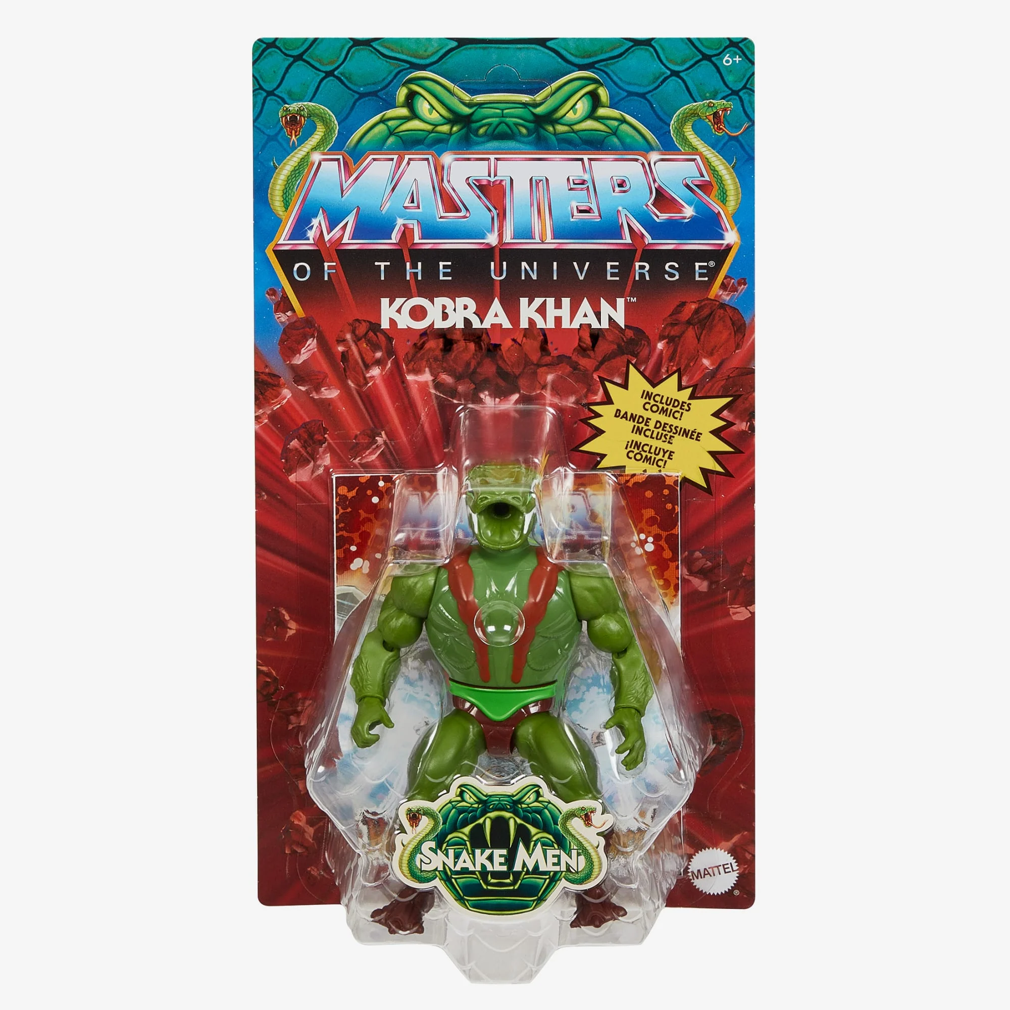 Mattel Creations Masters of the Universe Origins Kobra Khan Action Figure