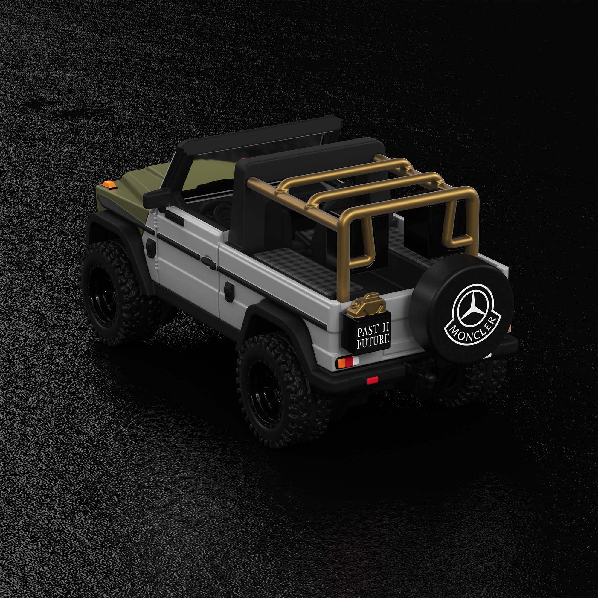 Mattel Creations Hot Wheels x Mercedes-Benz Project G-class Past II Future designed by NIGO
