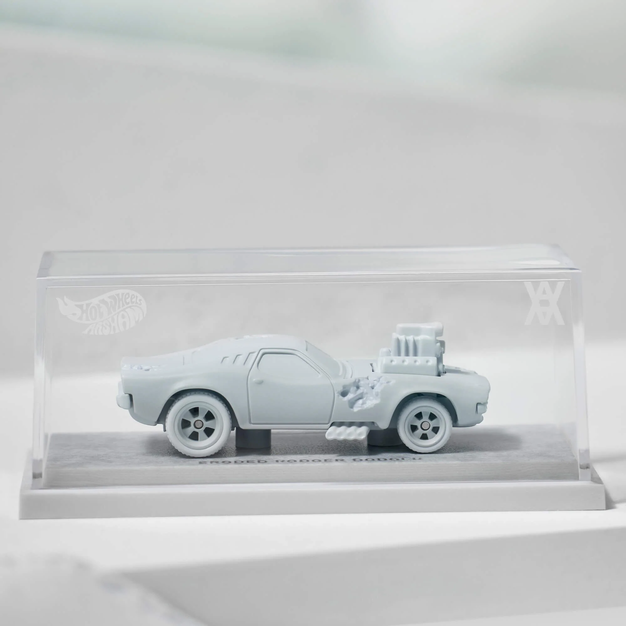 Mattel Creations Hot Wheels x Daniel Arsham Complete Car and Rally Case Set