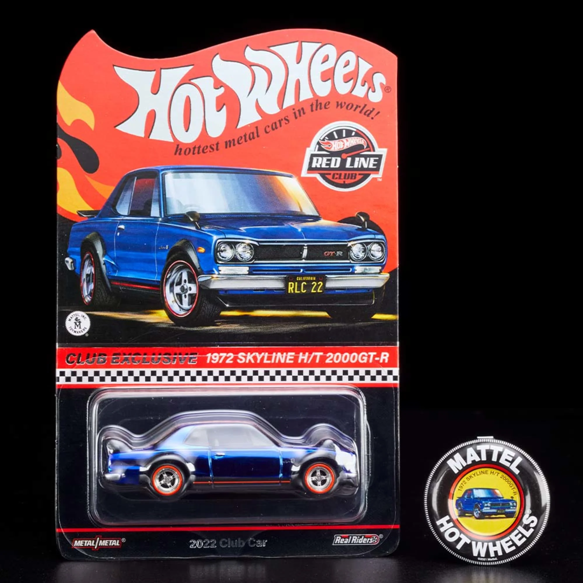 Mattel Creations 2022 RLC Membership '72 Nissan Skyline H/T 2000 GT-R