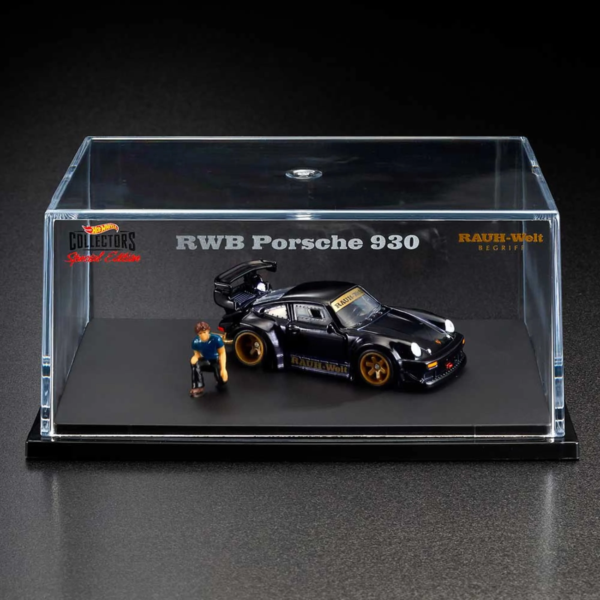 Mattel Creations RLC Exclusive RWB Porsche 930 w/ Akira Nakai Figurine