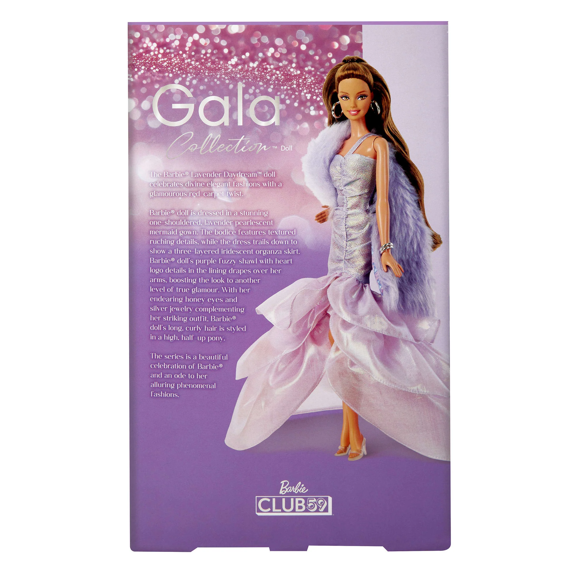 Mattel Creations Barbie Gala Collection Lavender Daydream Doll