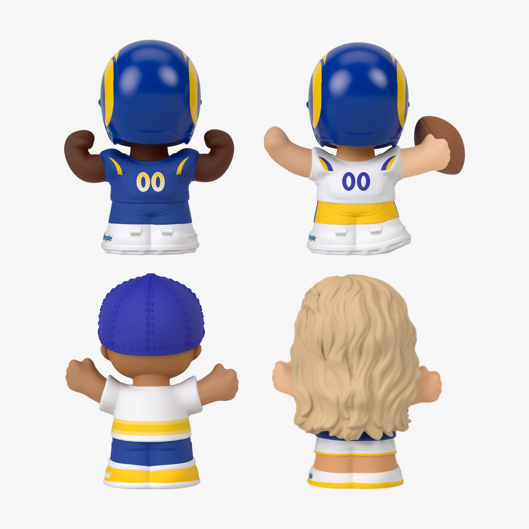Mattel Creations Little People Collector x NFL Los Angeles Rams Set