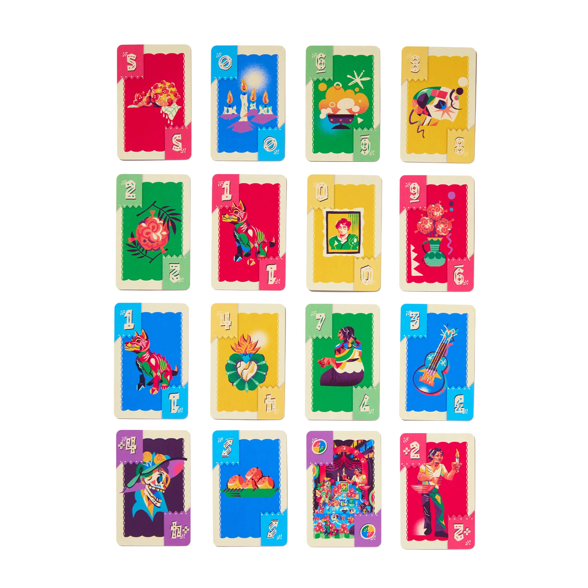 Mattel Creations UNO Canvas Día de Muertos Card Game
