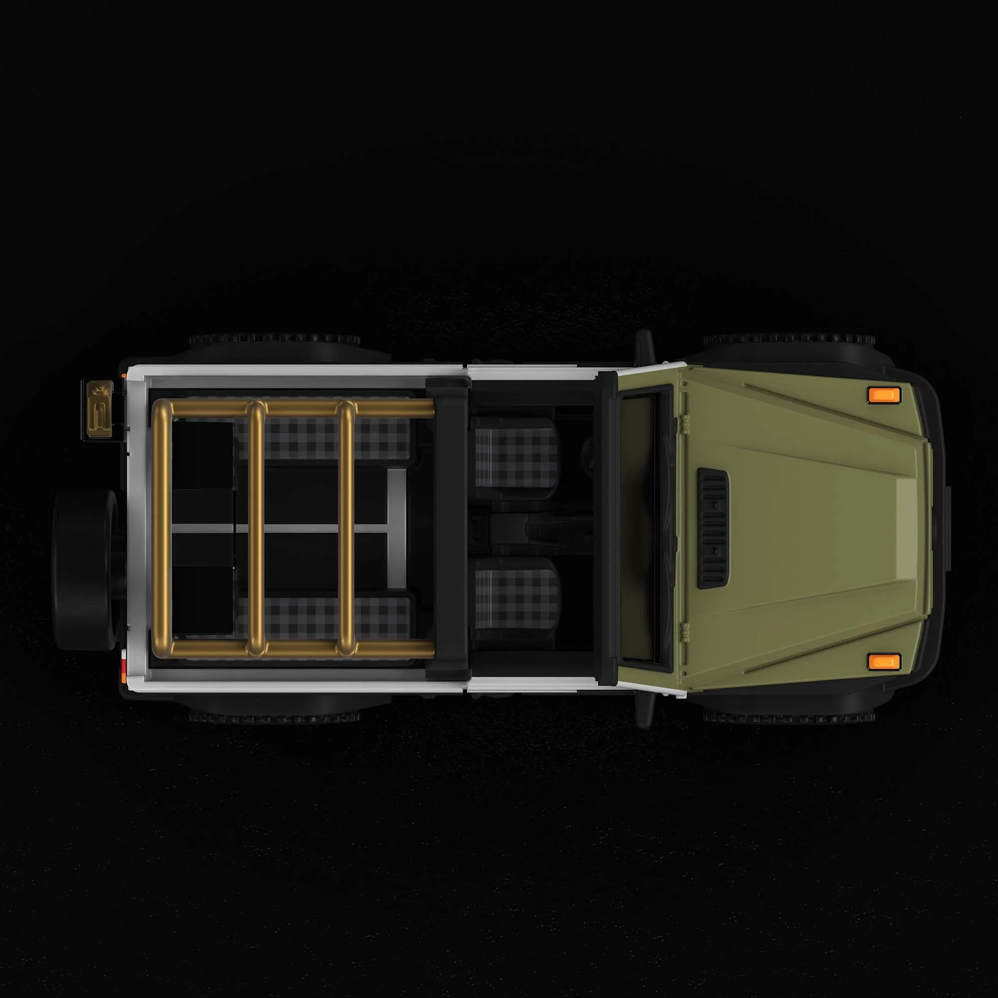 Mattel Creations Hot Wheels x Mercedes-Benz Project G-class Past II Future designed by NIGO