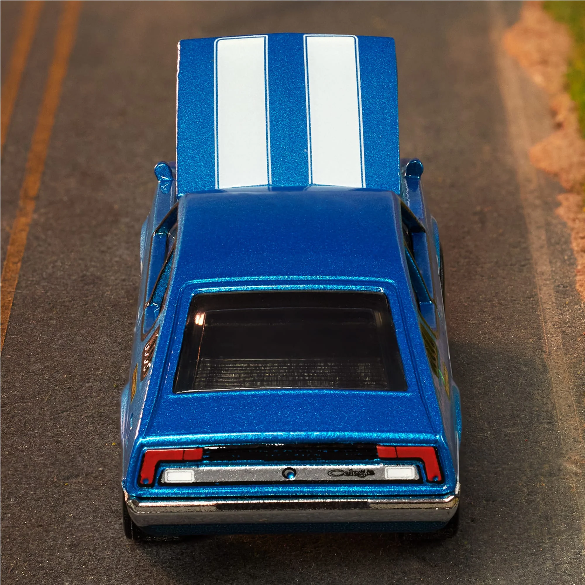Mattel Creations Matchbox 1975 Mitsubishi Lancer Celeste