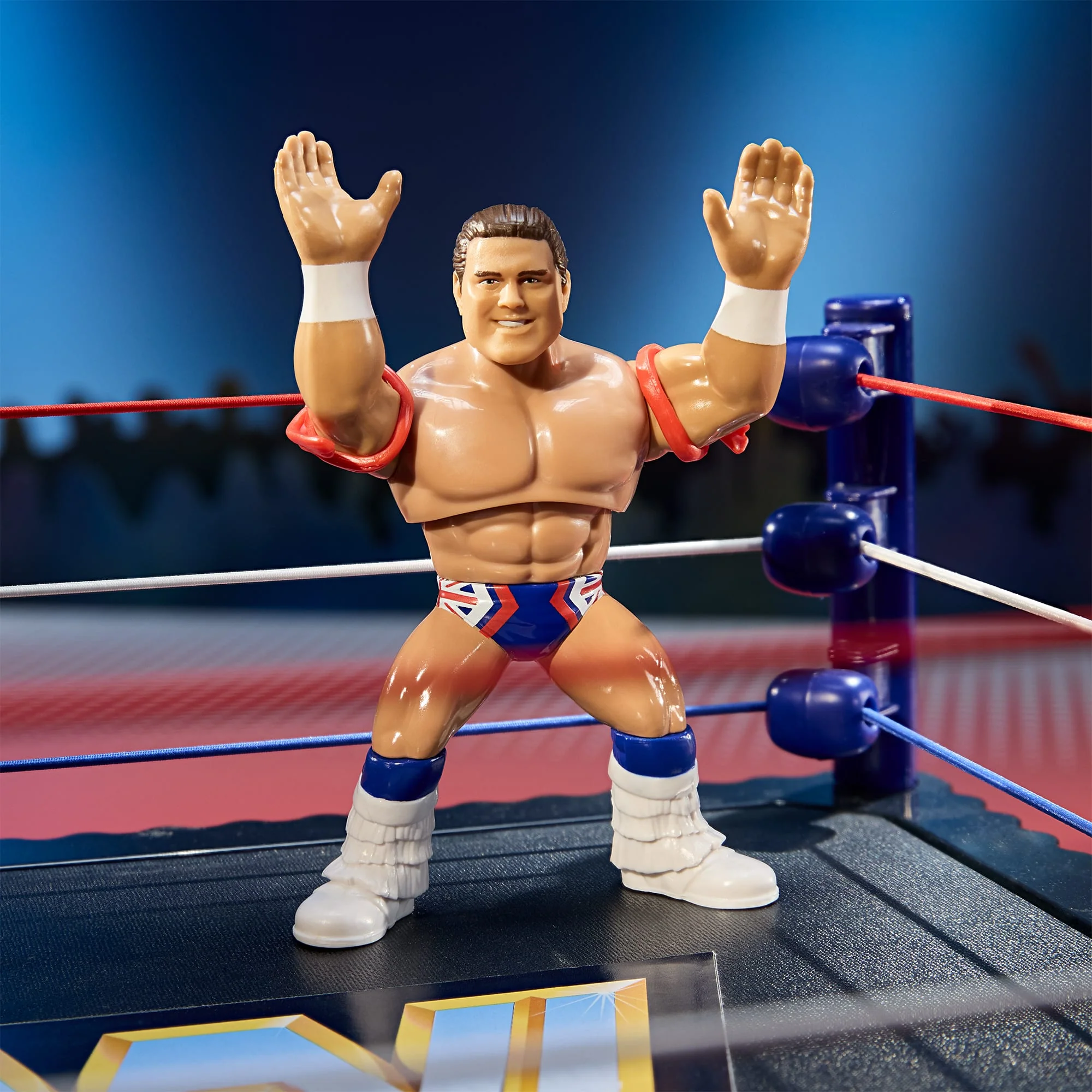 Mattel Creations WWE Retro Action Figure 4-Pack Bundle