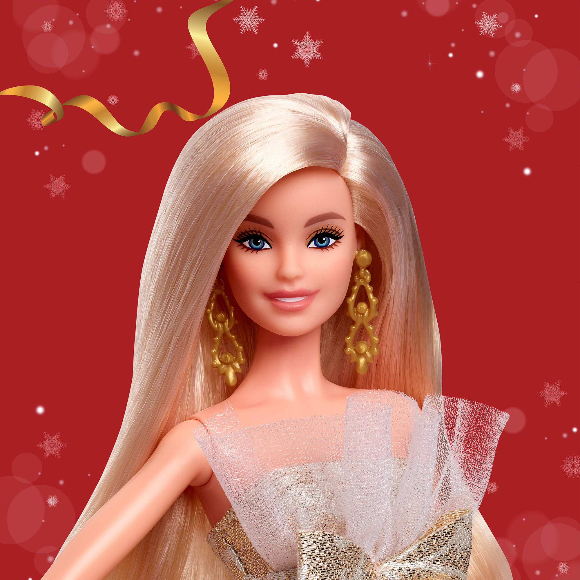 Mattel Creations 2025 Holiday Barbie Doll 5