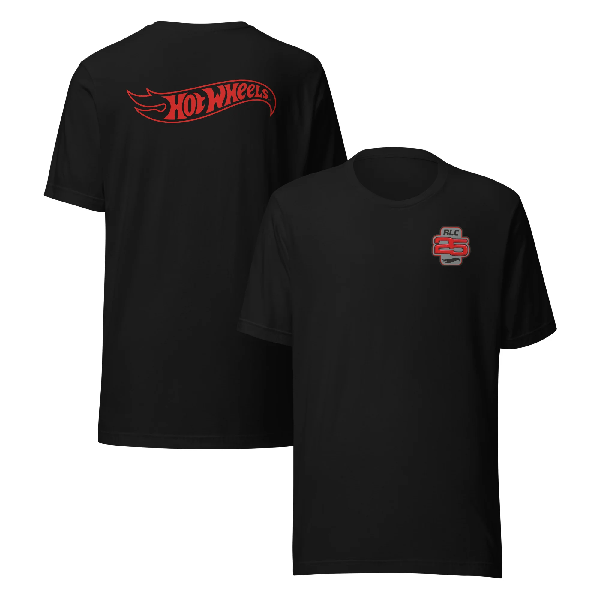 Mattel Creations Hot Wheels 2025 RLC Membership Black T-Shirt