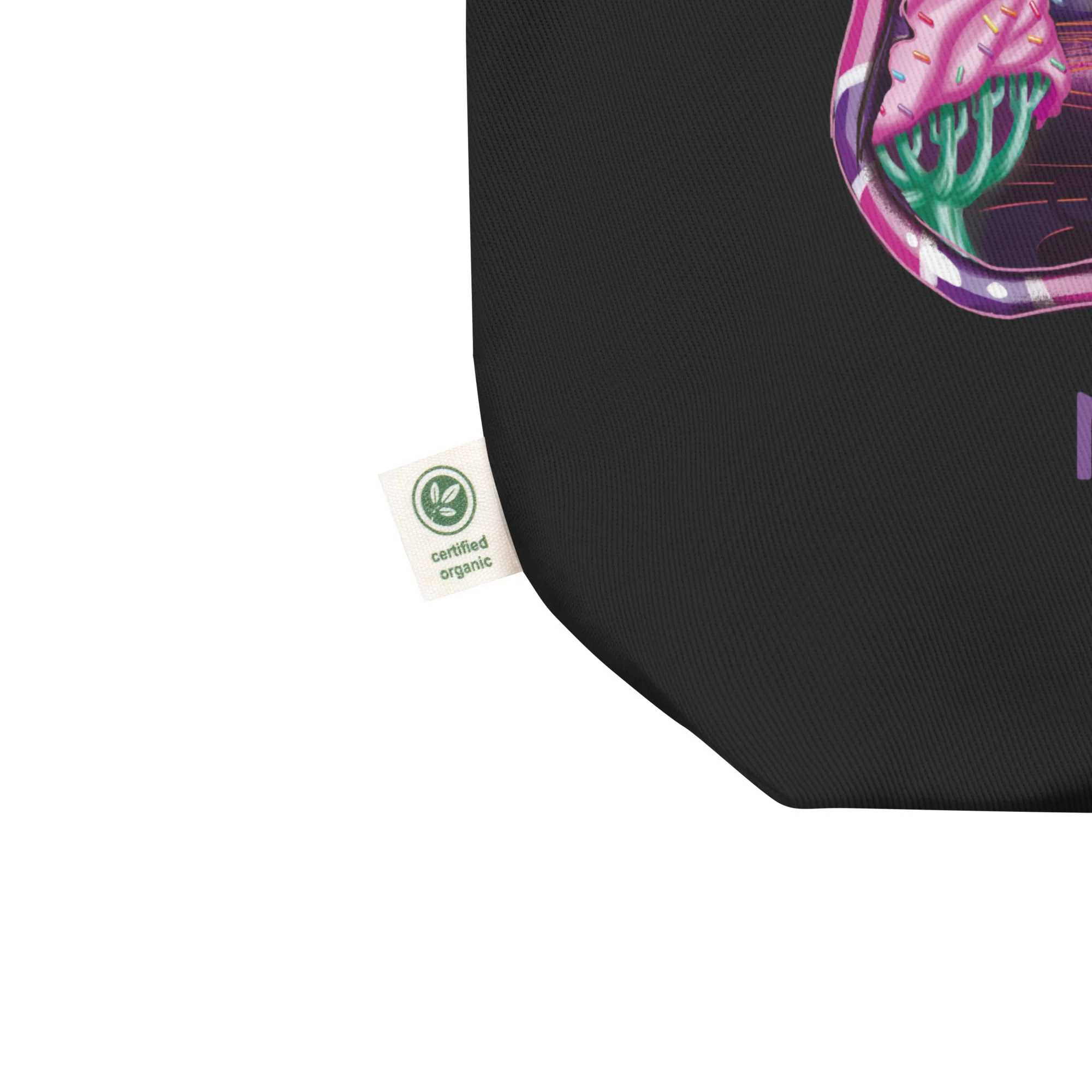 Mattel Creations Monster High Sweet Scream Twyla Black Tote Bag