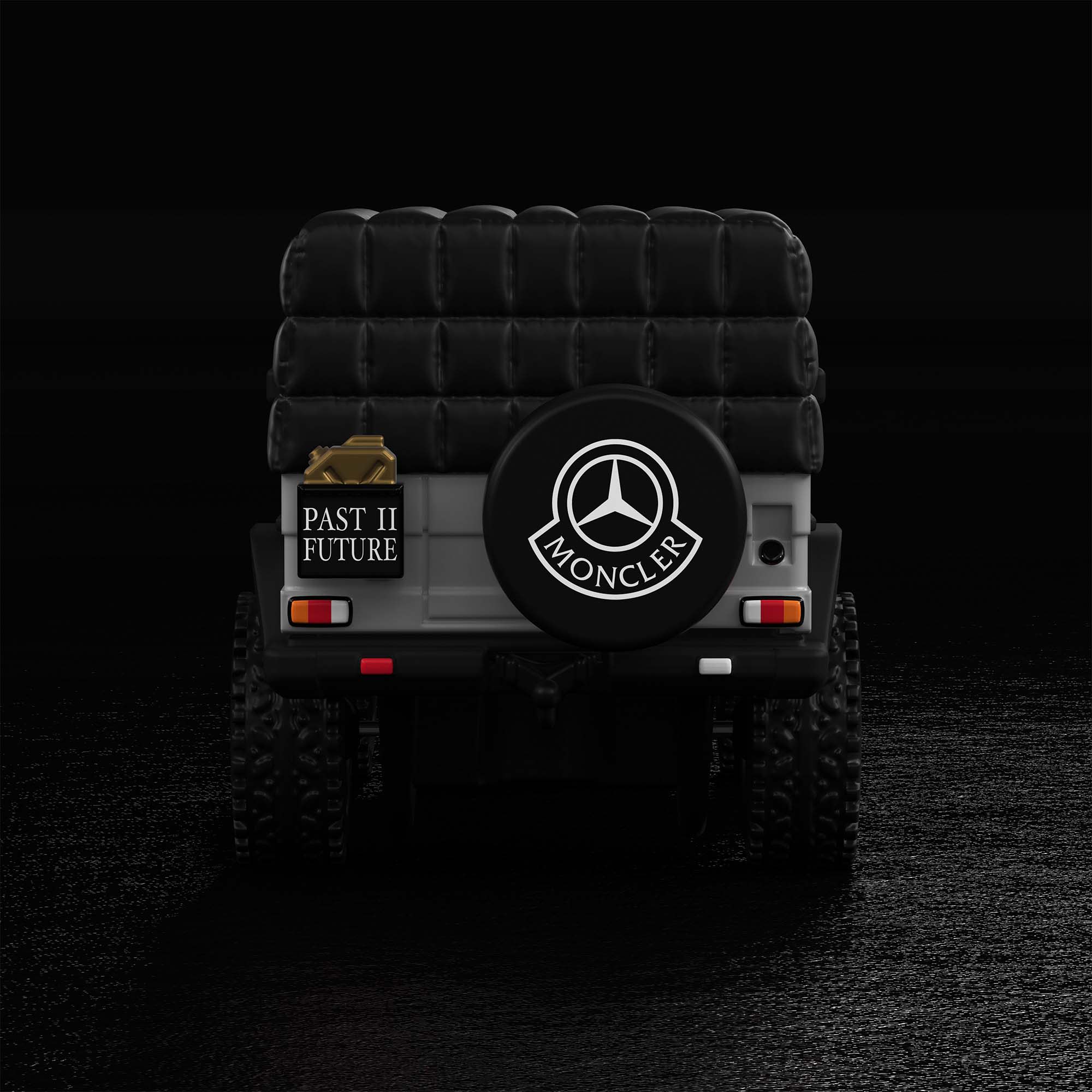 Mattel Creations Hot Wheels x Mercedes-Benz Project G-class Past II Future designed by NIGO