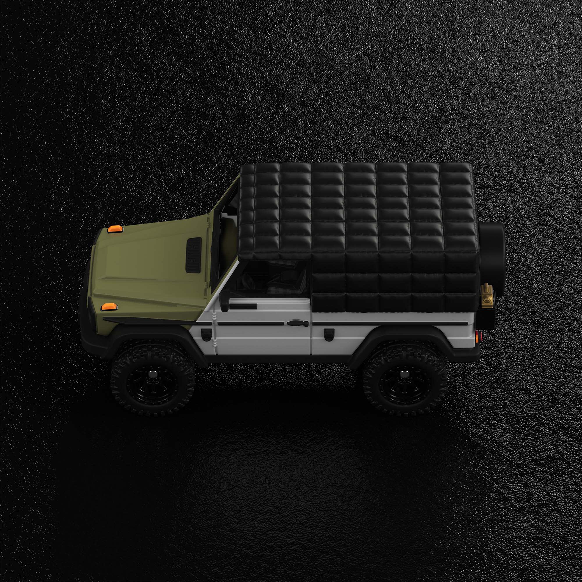 Mattel Creations Hot Wheels x Mercedes-Benz Project G-class Past II Future designed by NIGO