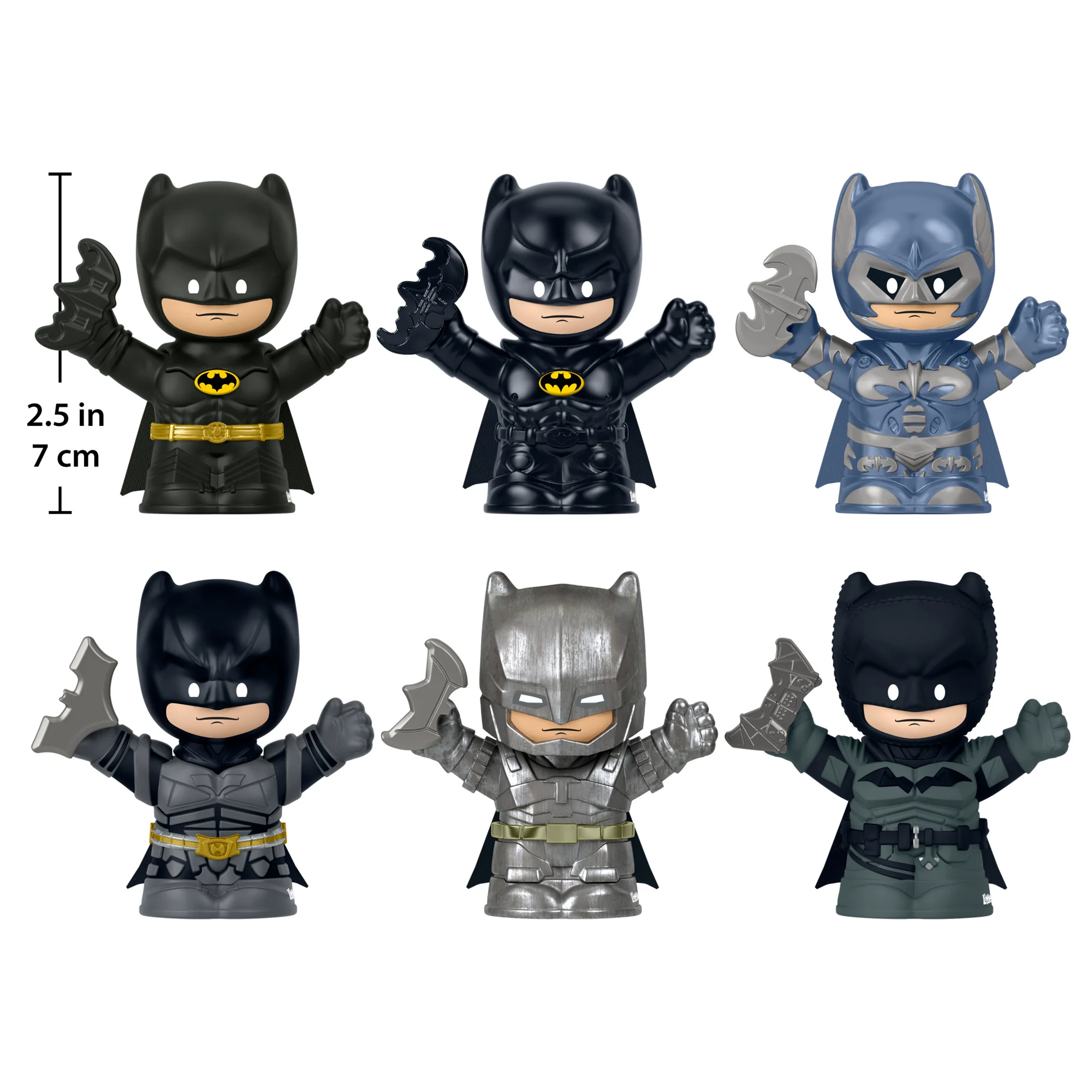 Mattel Creations Little People Collector Batman 85th Anniversary: I Am Batman Pack