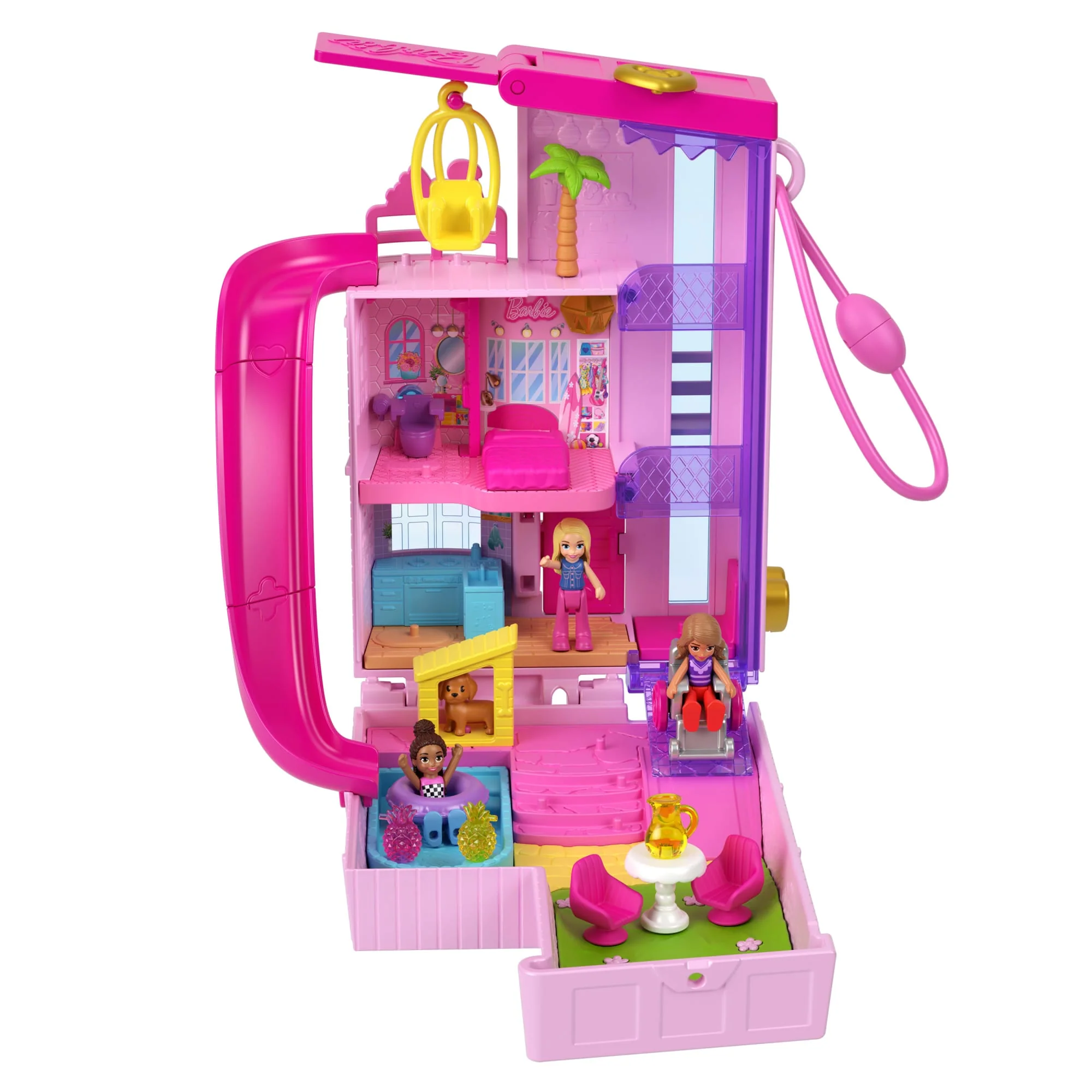 Mattel Creations Polly Pocket Barbie Dreamhouse Compact