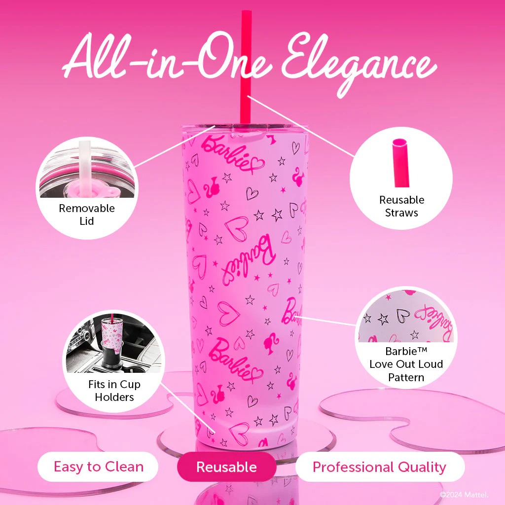 Mattel Creations Barbie™ Love Out Loud Tumbler - 24 Oz