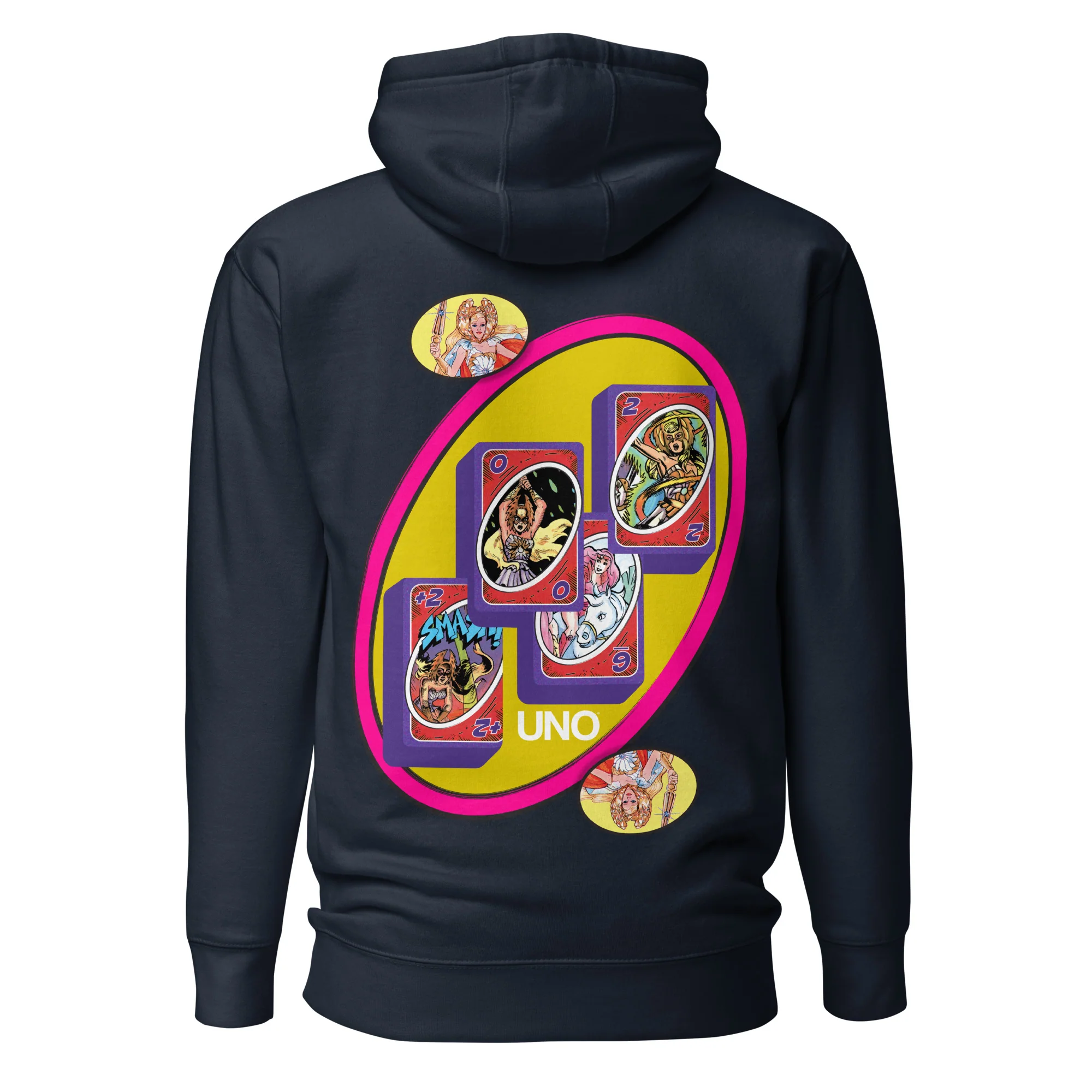 Mattel Creations UNO Masters of the Universe She-Ra Princess Power Black Hoodie