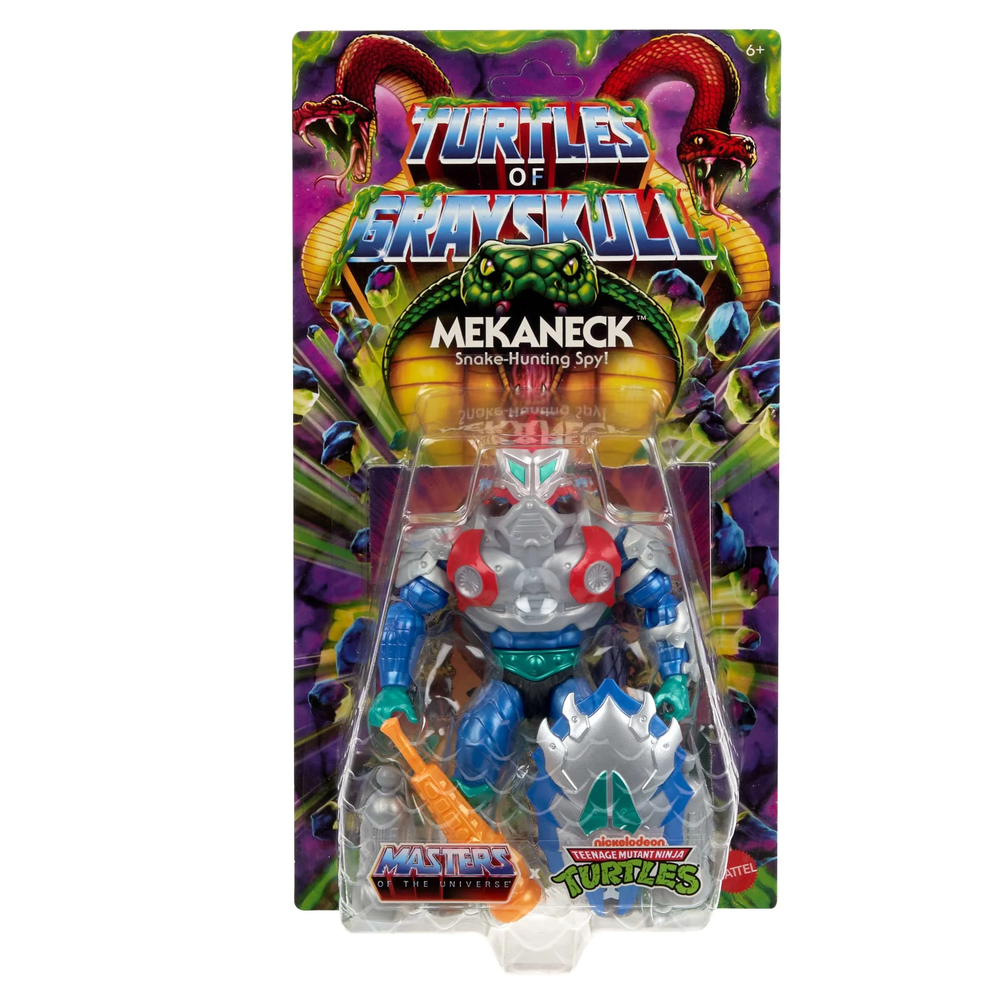 Mattel Creations Turtles of Grayskull Mekaneck Action Figure