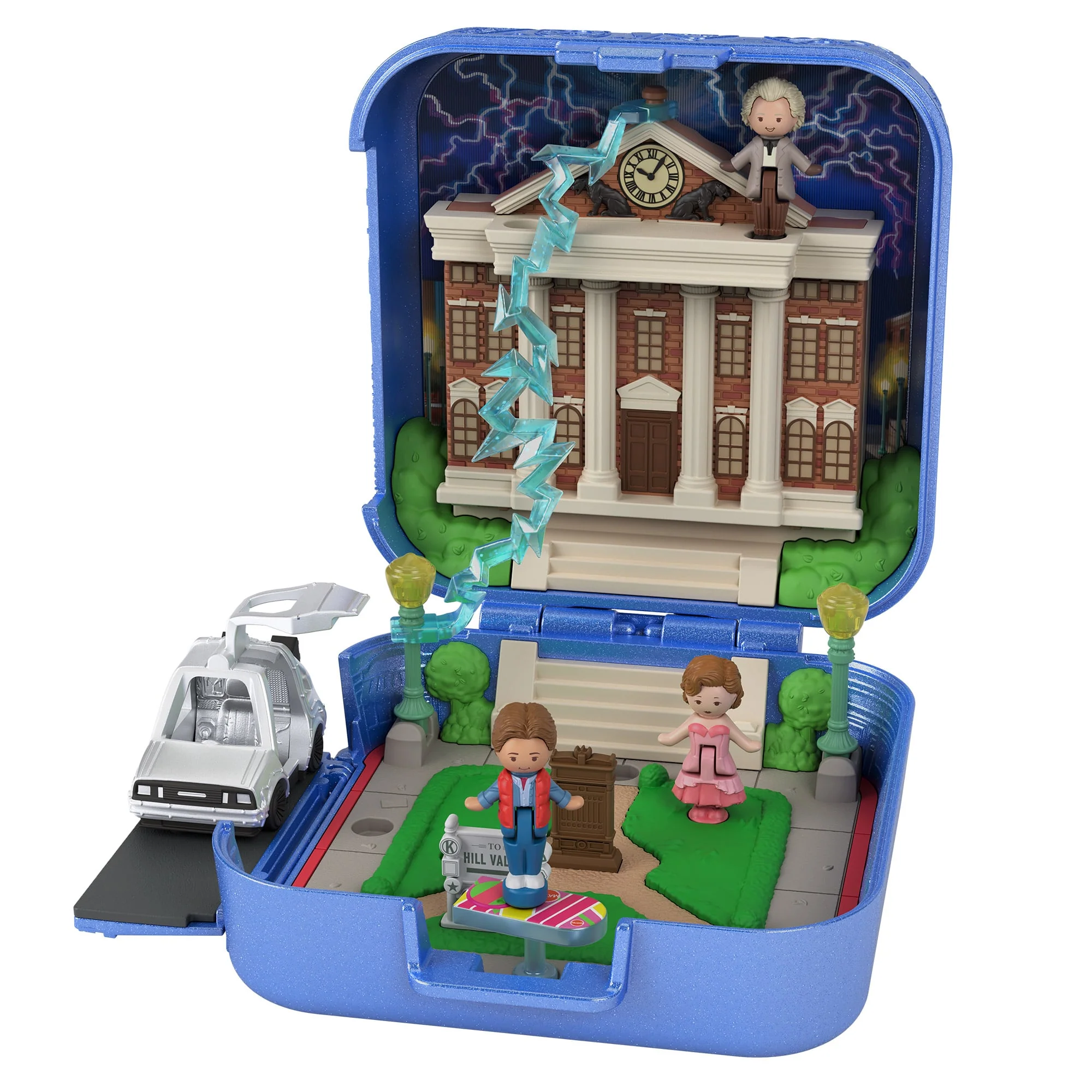 Mattel Creations Polly Pocket Back to the Future Compact