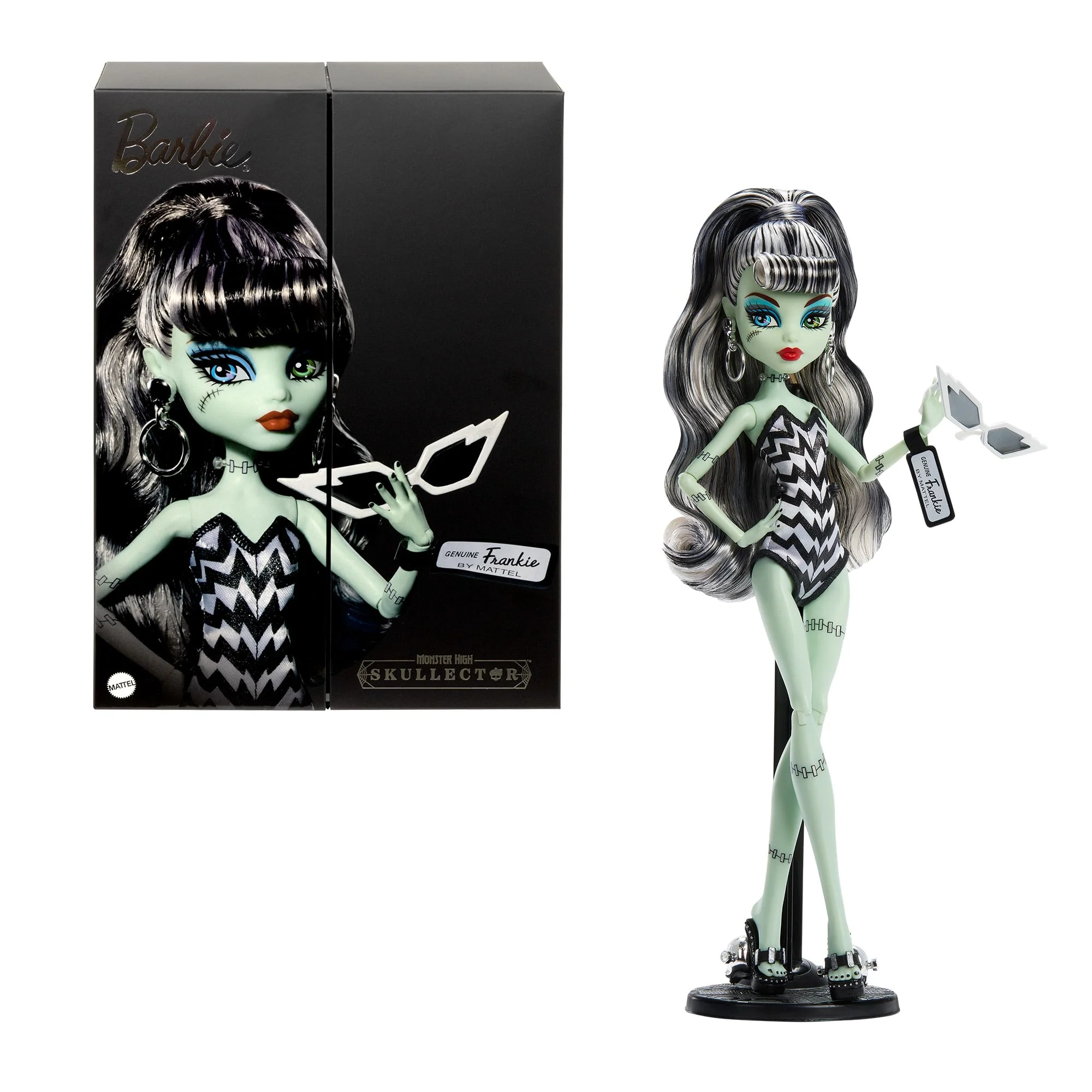 Mattel Creations Monster High Skullector Frankie Stein x Barbie Doll