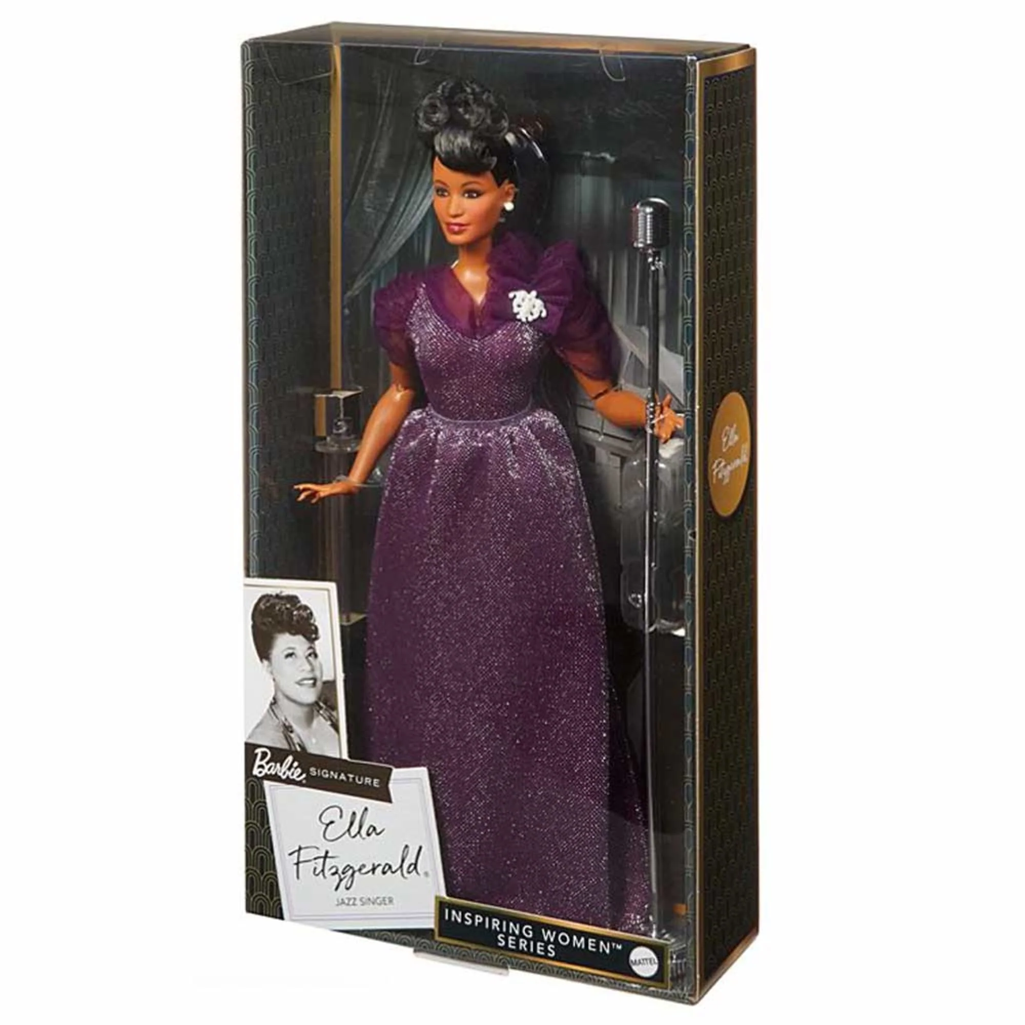 Mattel Creations Ella Fitzgerald Barbie Inspiring Women Doll