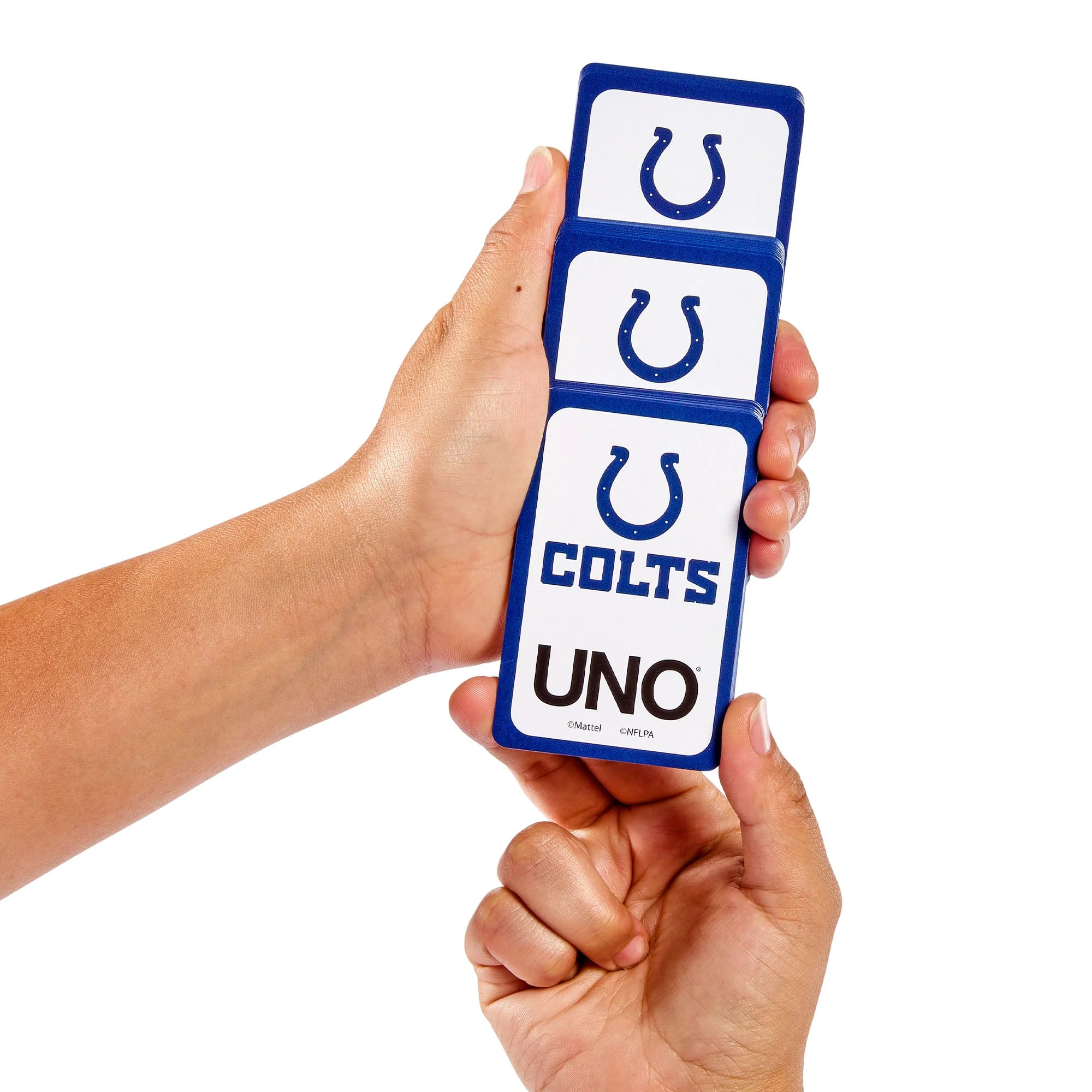 Mattel Creations UNO Fandom NFL Indianapolis Colts Game Deck