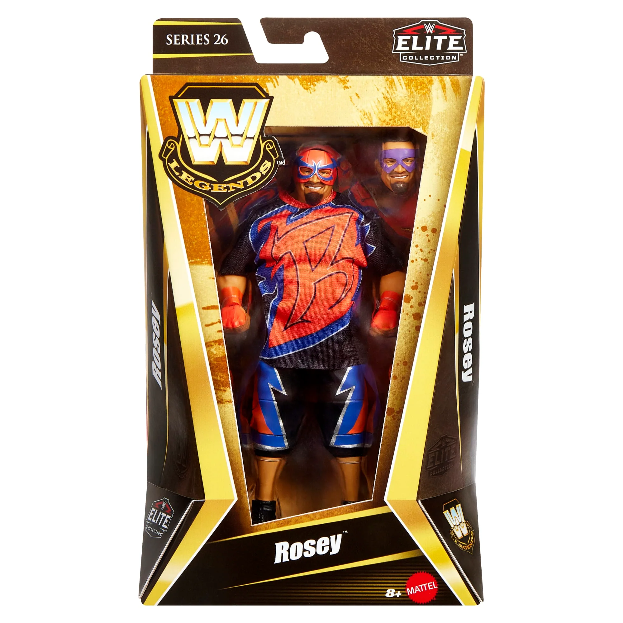 Mattel Creations WWE Elite Legends Rosey Action Figure