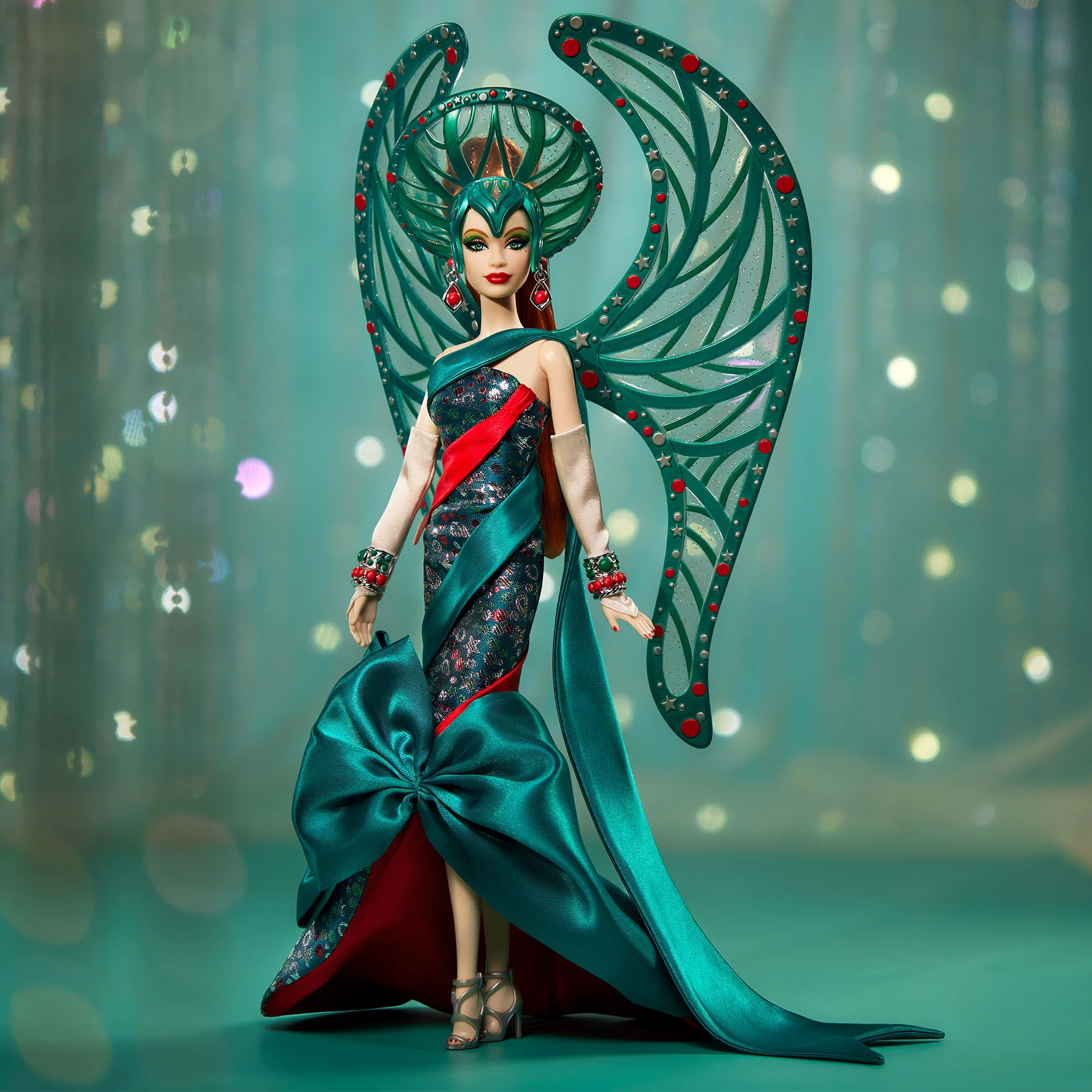 Mattel Creations Bob Mackie Holiday Angel Barbie Doll
