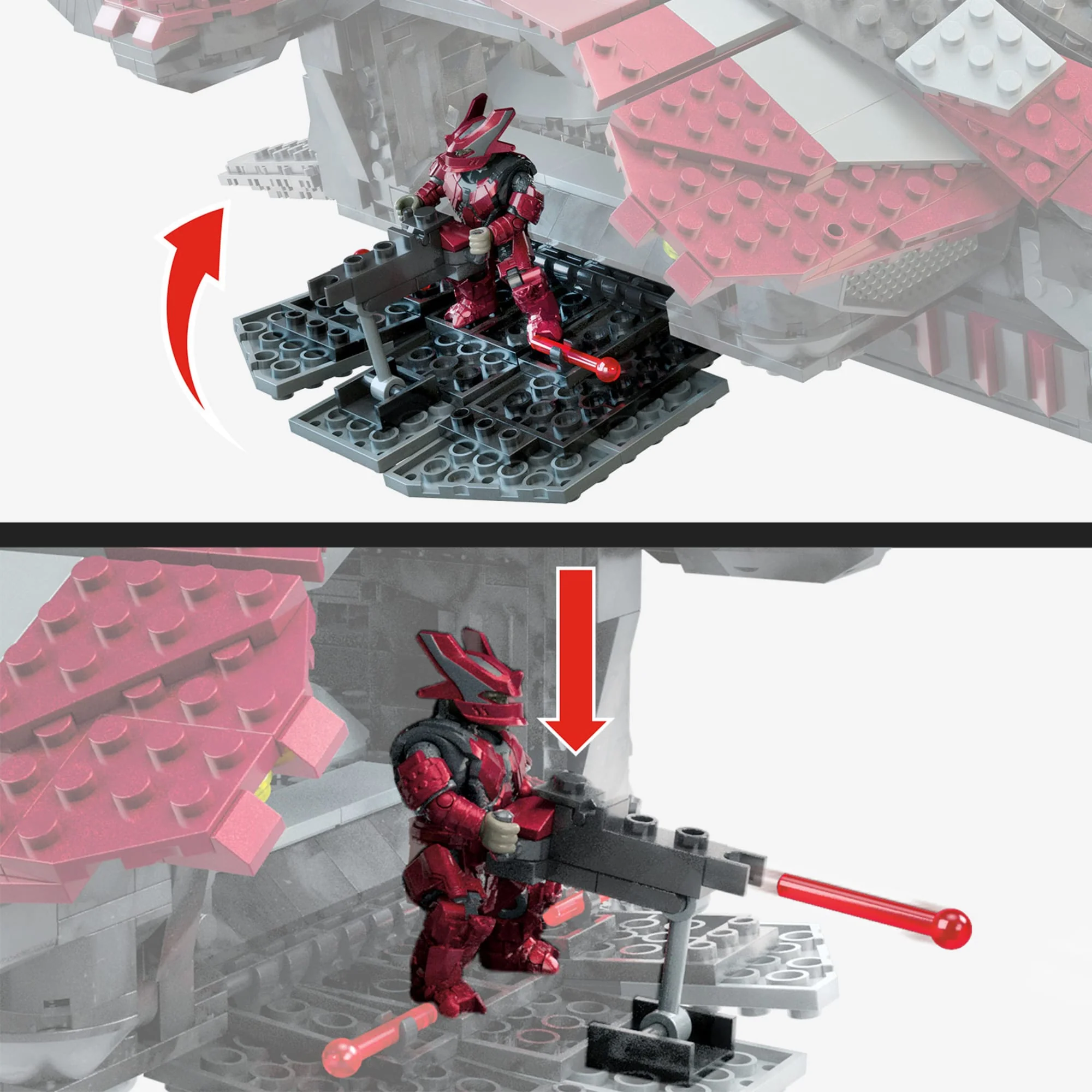 Mattel Creations MEGA Halo Banished Phantom Building Set