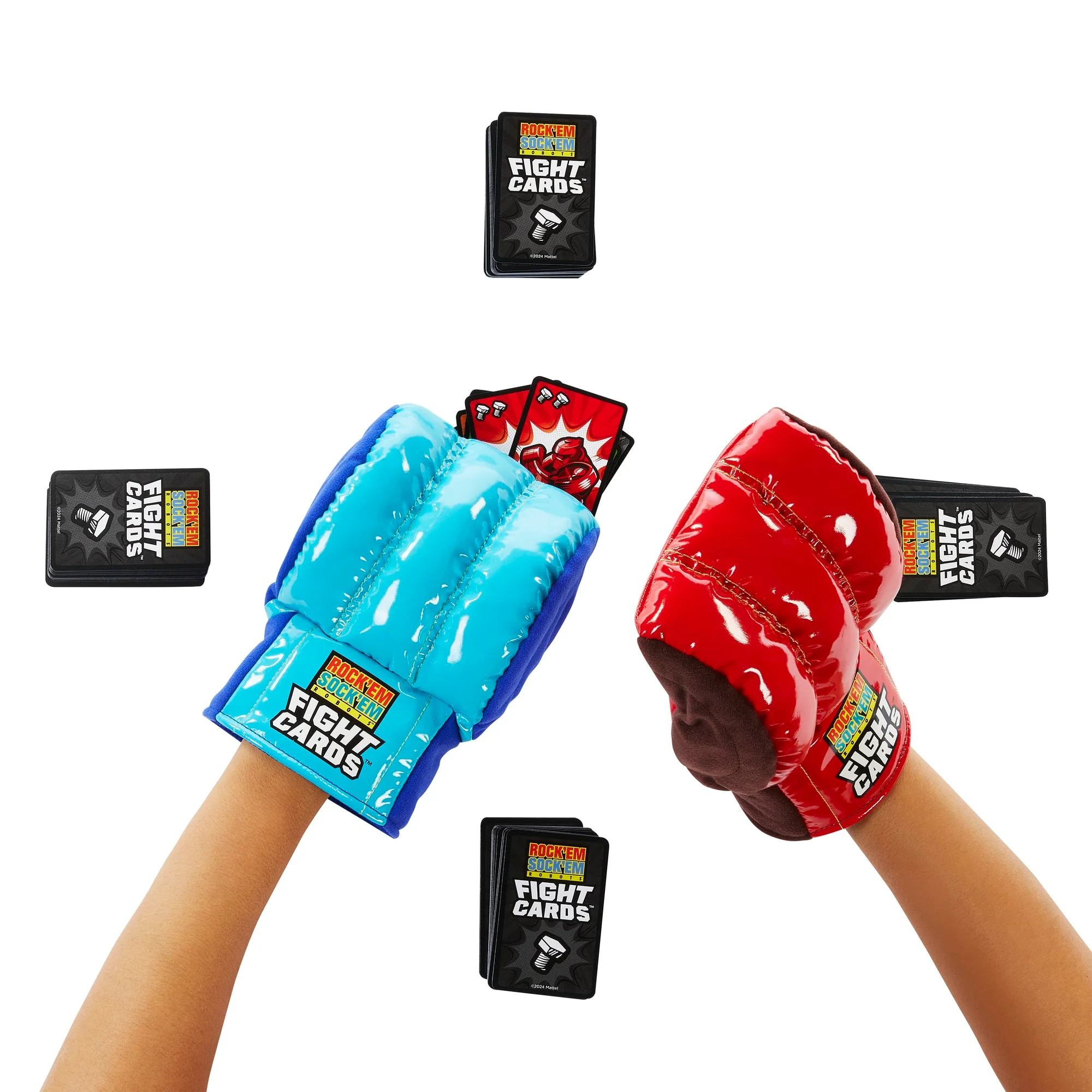Mattel Creations Rock 'Em Sock 'Em Robots Fight Cards