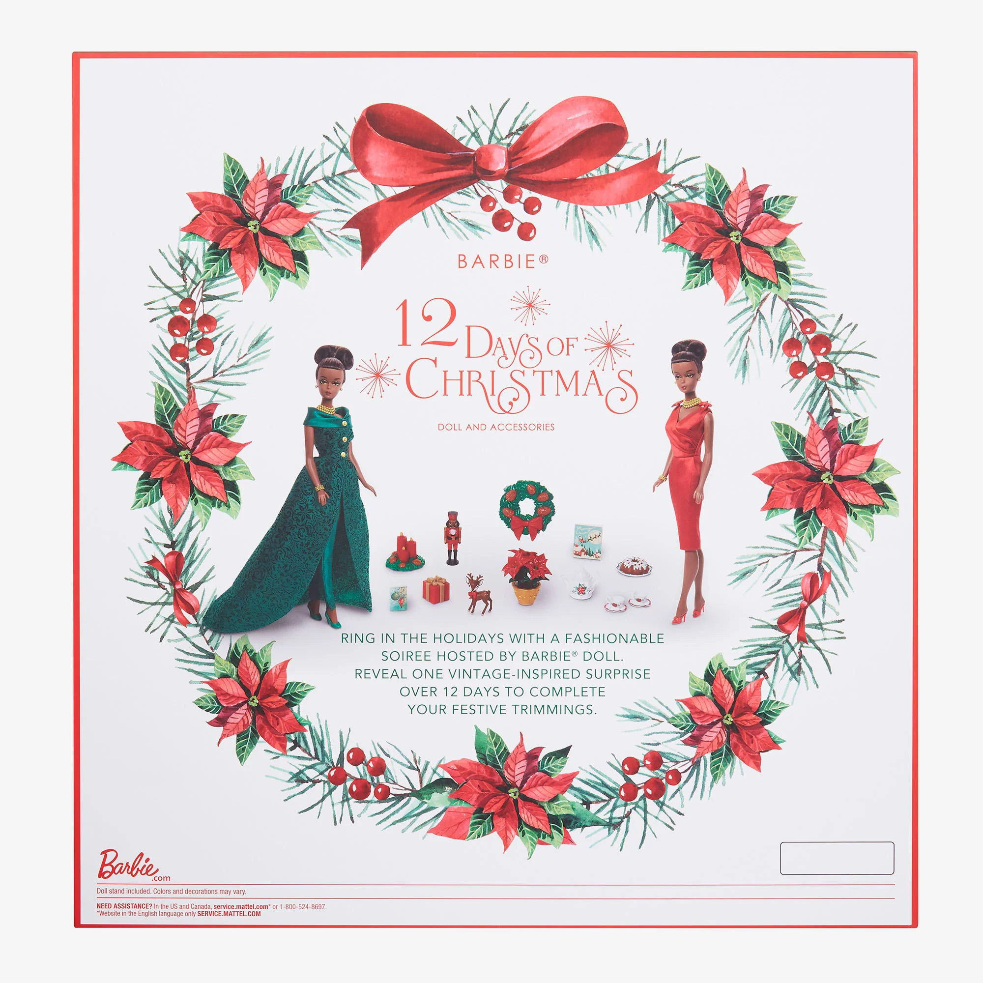 Mattel Creations 2023 “12 Days of Christmas” Barbie Doll