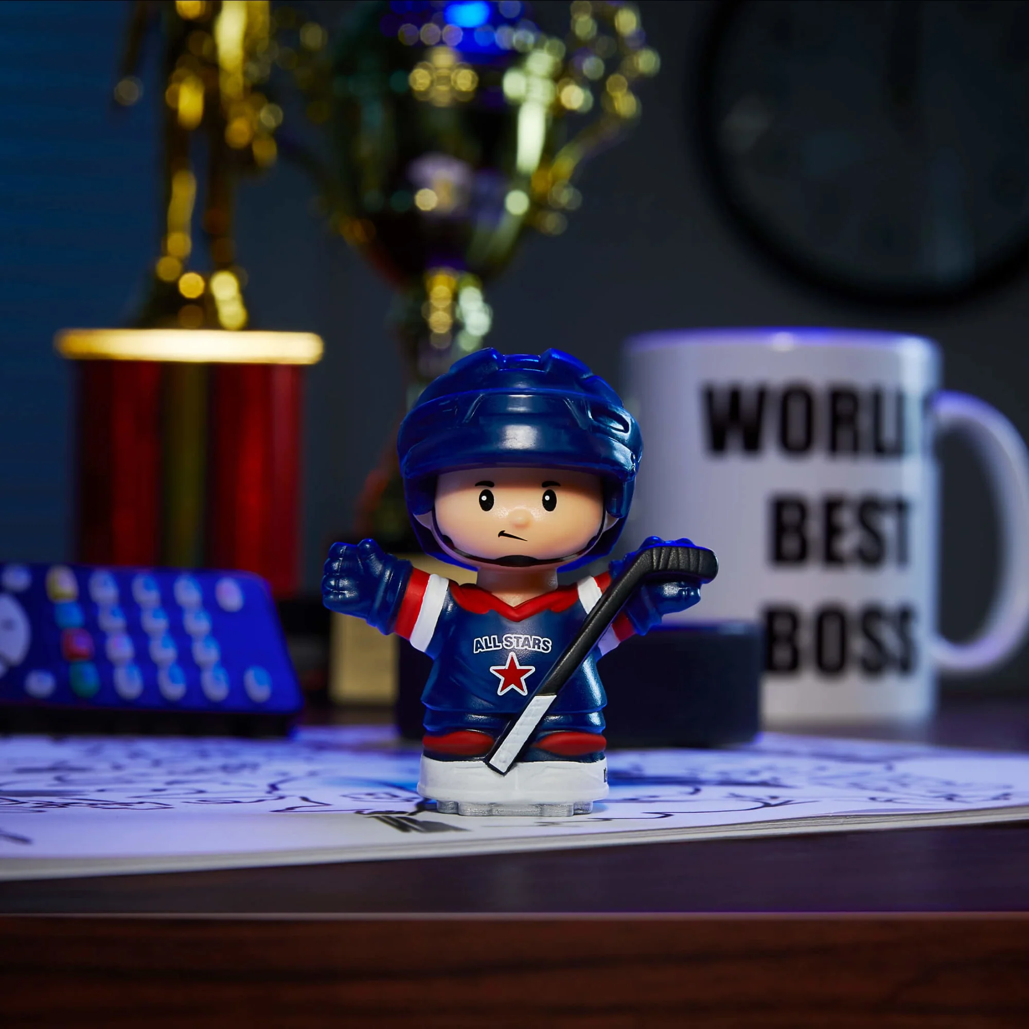 Mattel Creations Little People Collector The Office Threat Level Midnight Set