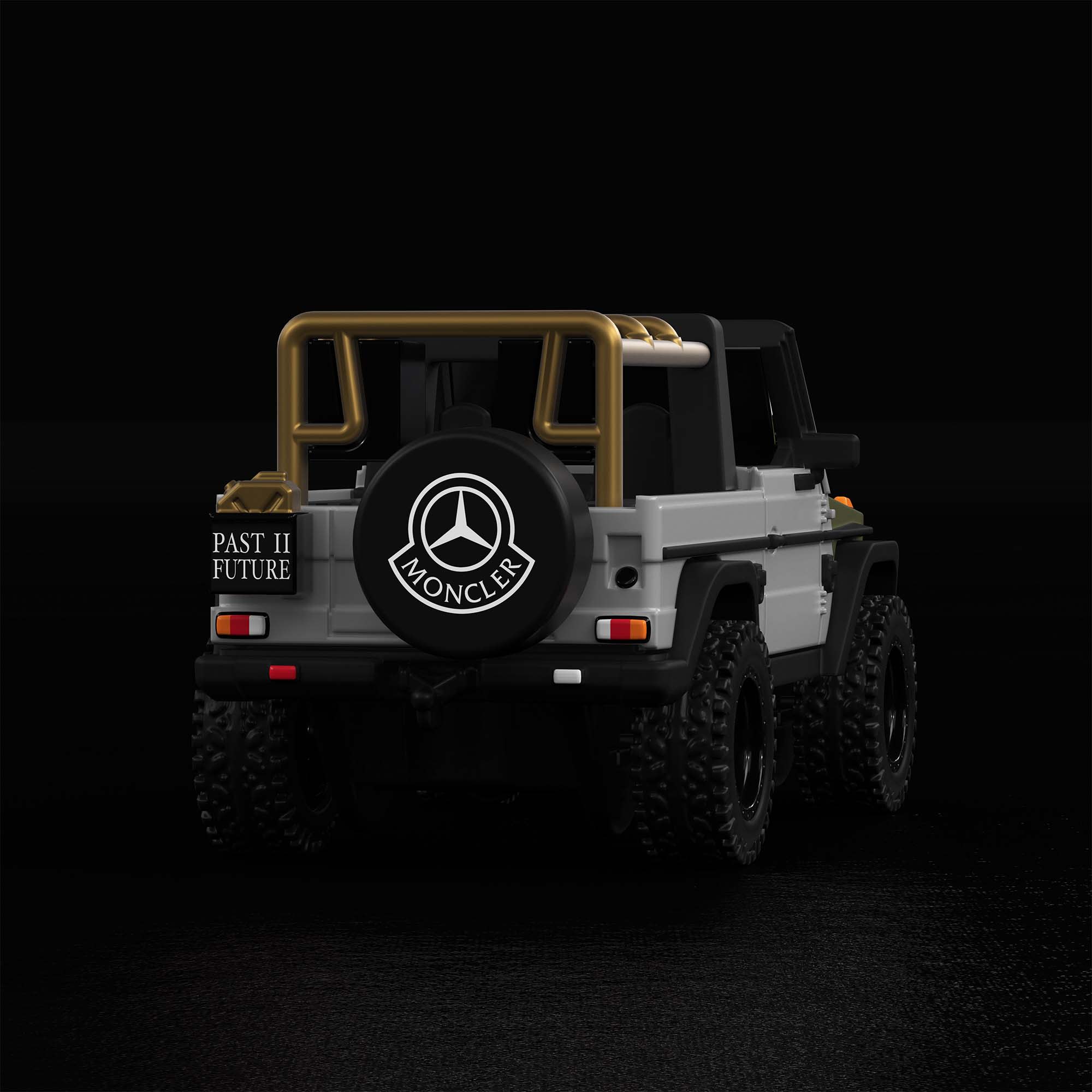 Mattel Creations Hot Wheels x Mercedes-Benz Project G-class Past II Future designed by NIGO