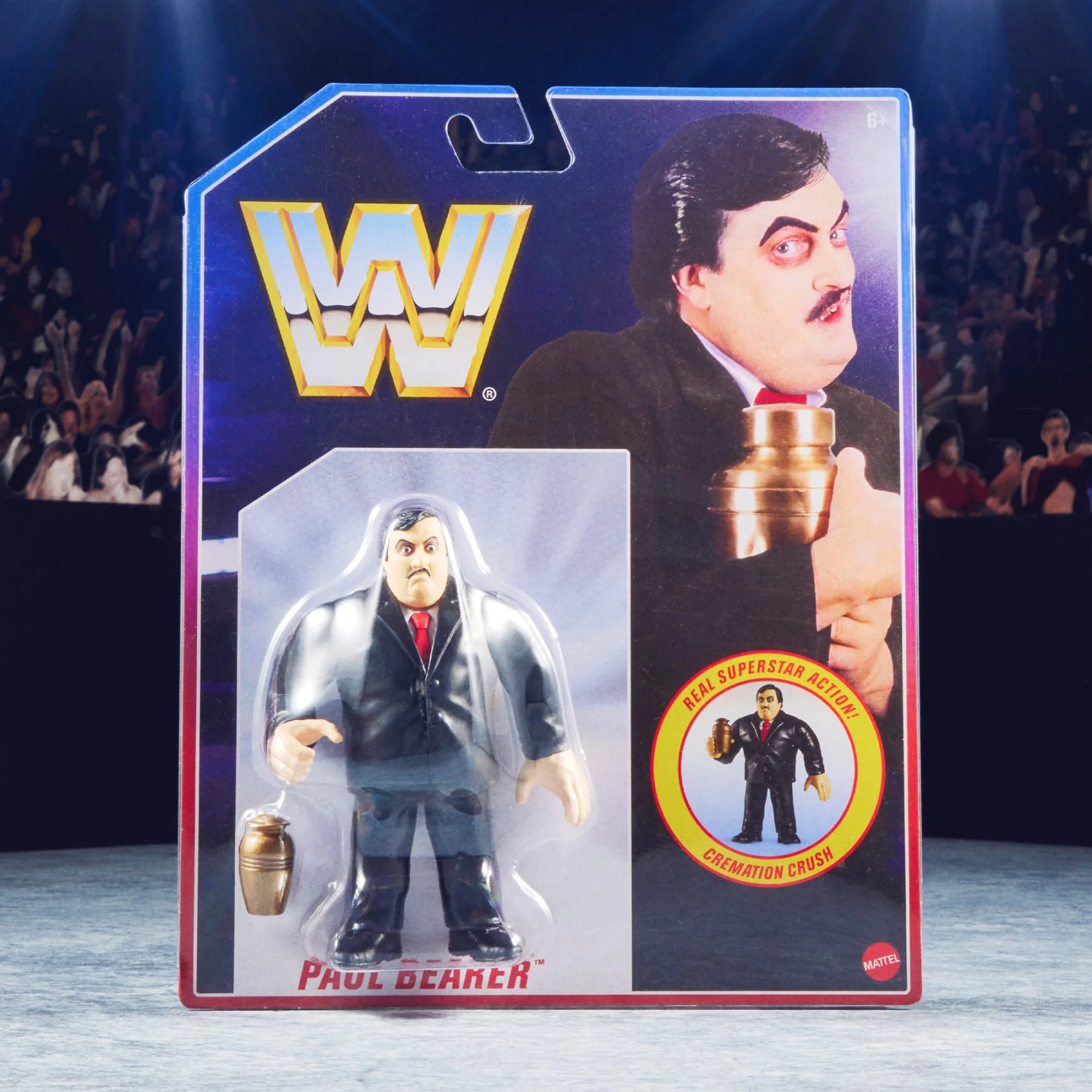 Mattel Creations WWE Retro Action Figures 4-Pack Bundle