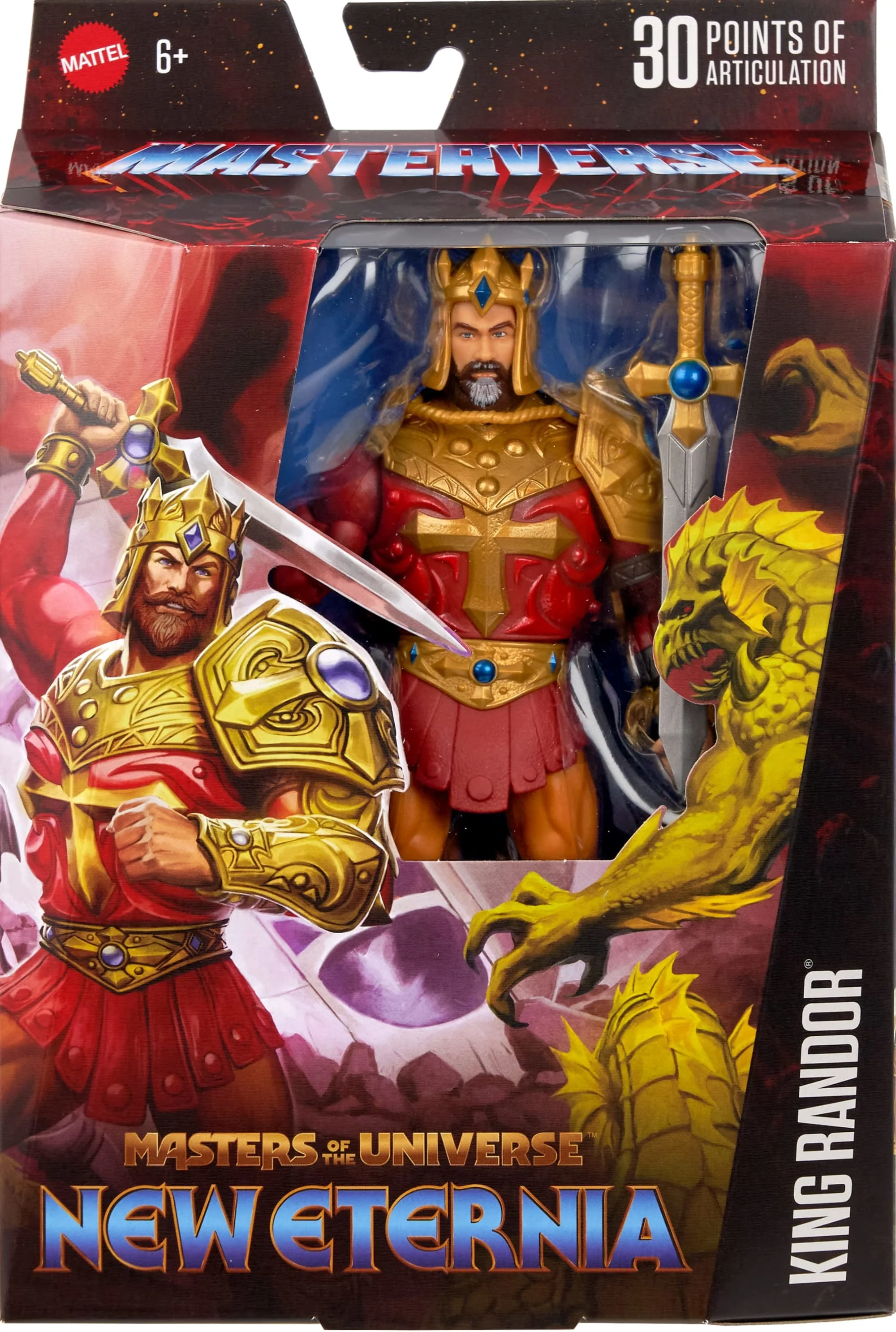 Mattel Creations MOTU Masterverse King Randor Action Figure