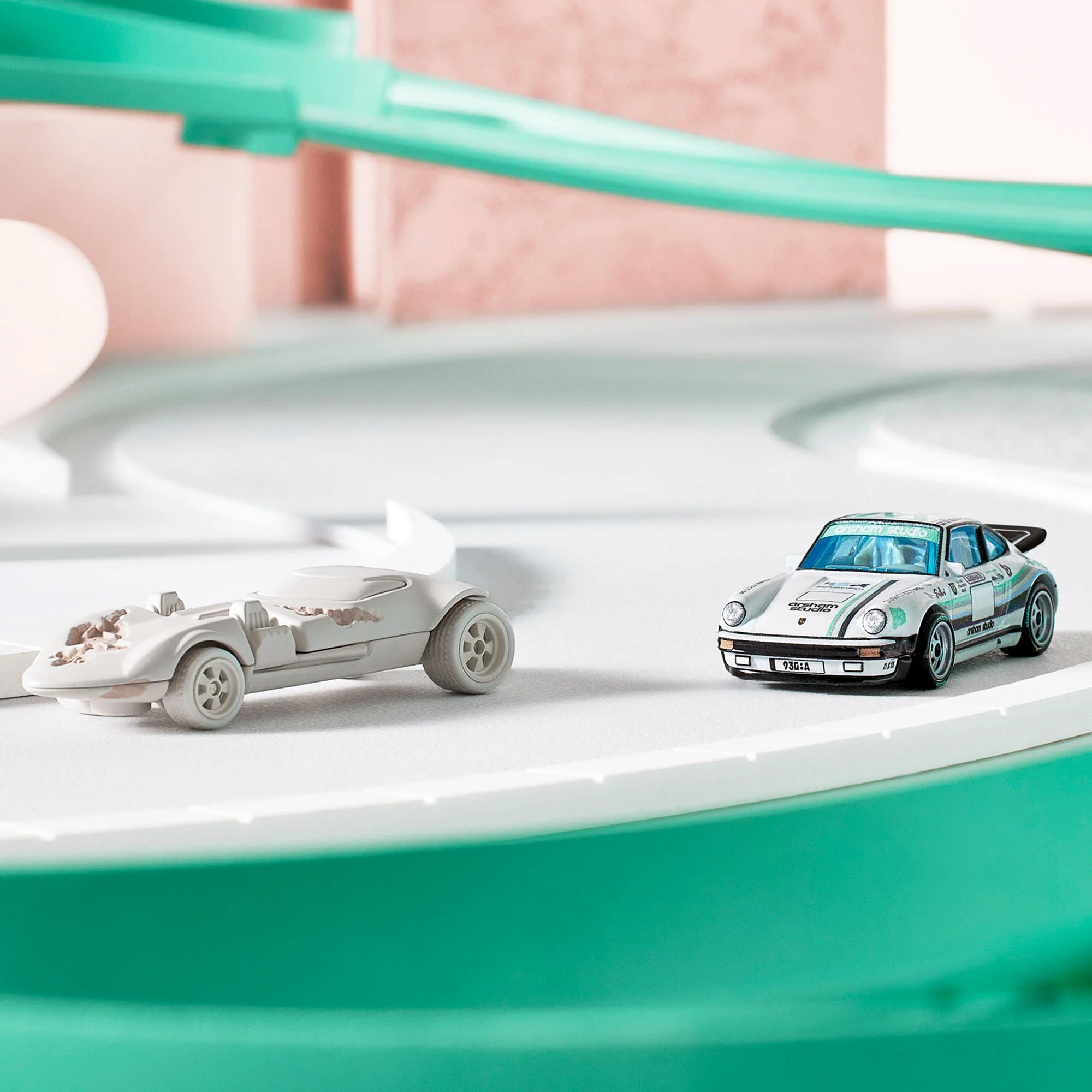 Mattel Creations Hot Wheels x Daniel Arsham Eroded Twin Mill